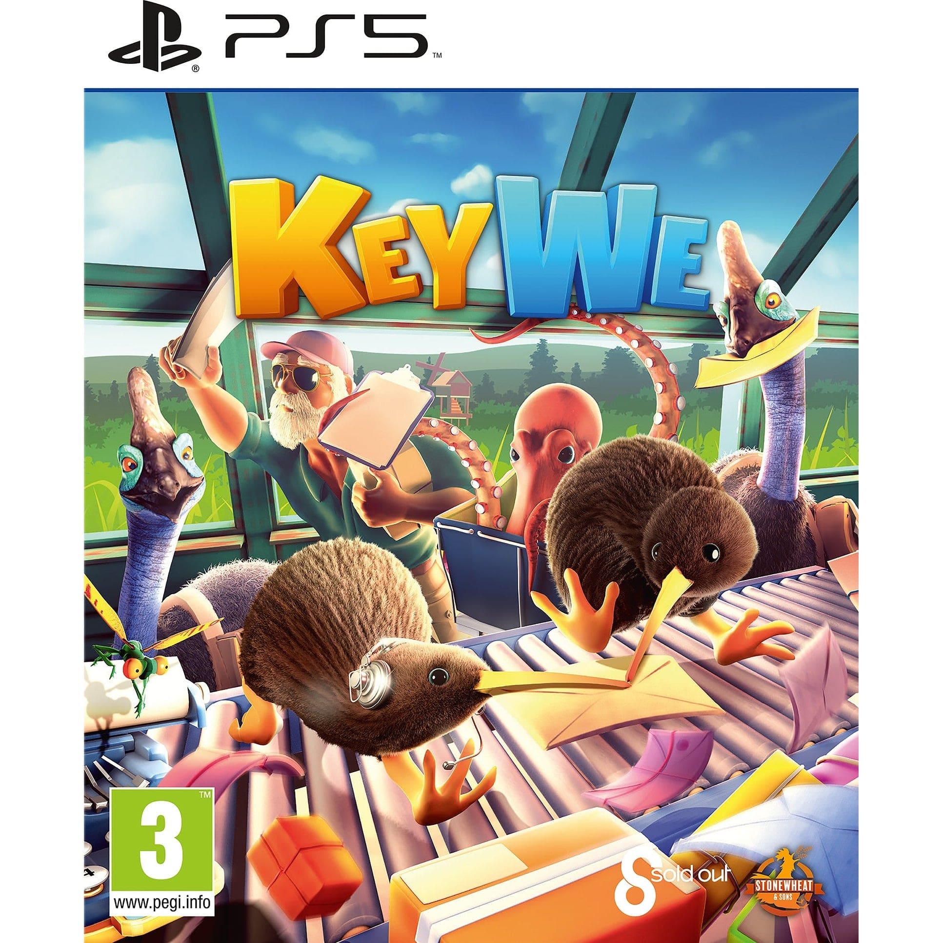 Keywe - Playstation 5 Cooperative Postal Adventure Game 5056208810717