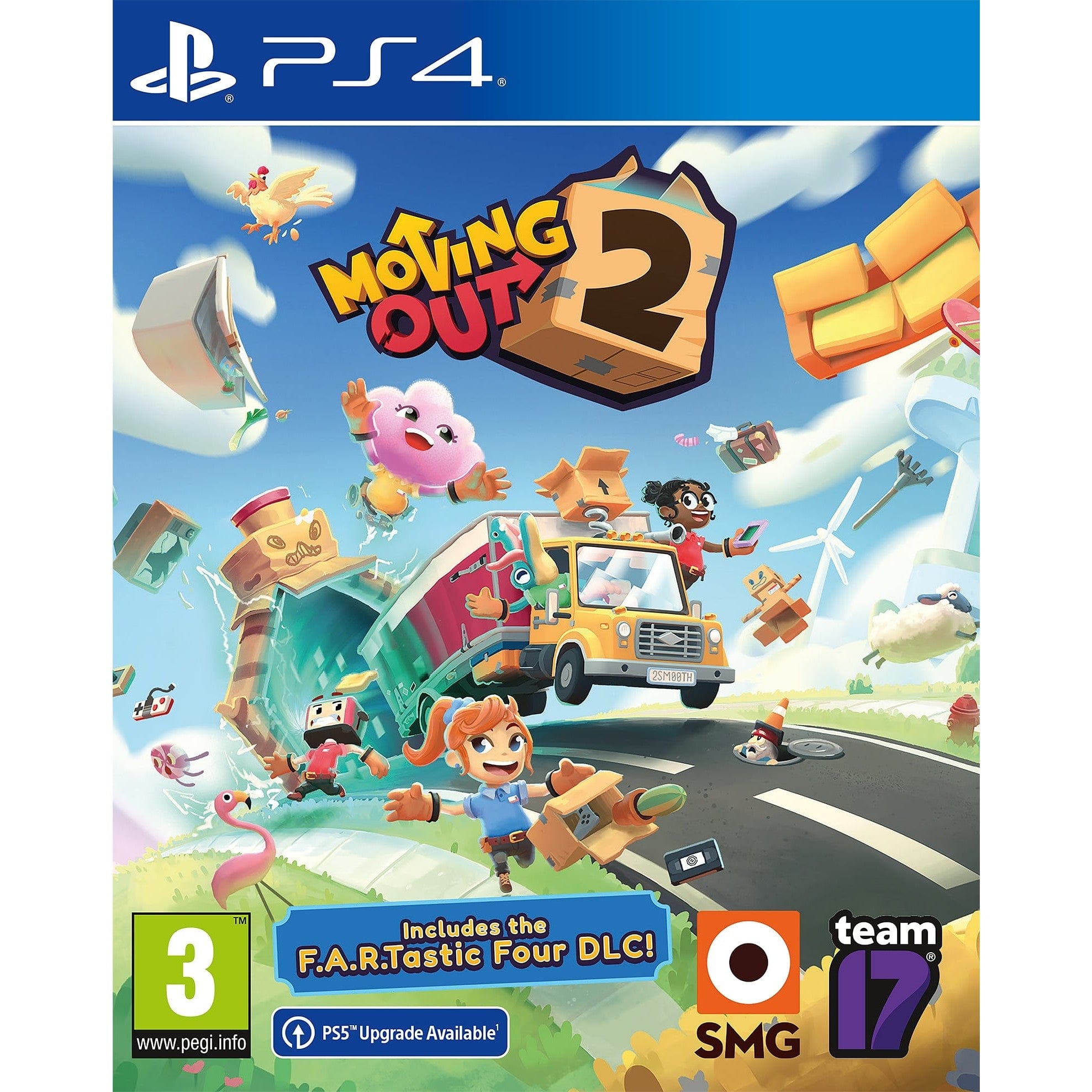 Moving Out 2 - Playstation 4 Game With F.A.R.Tastic DLC 5056208819345