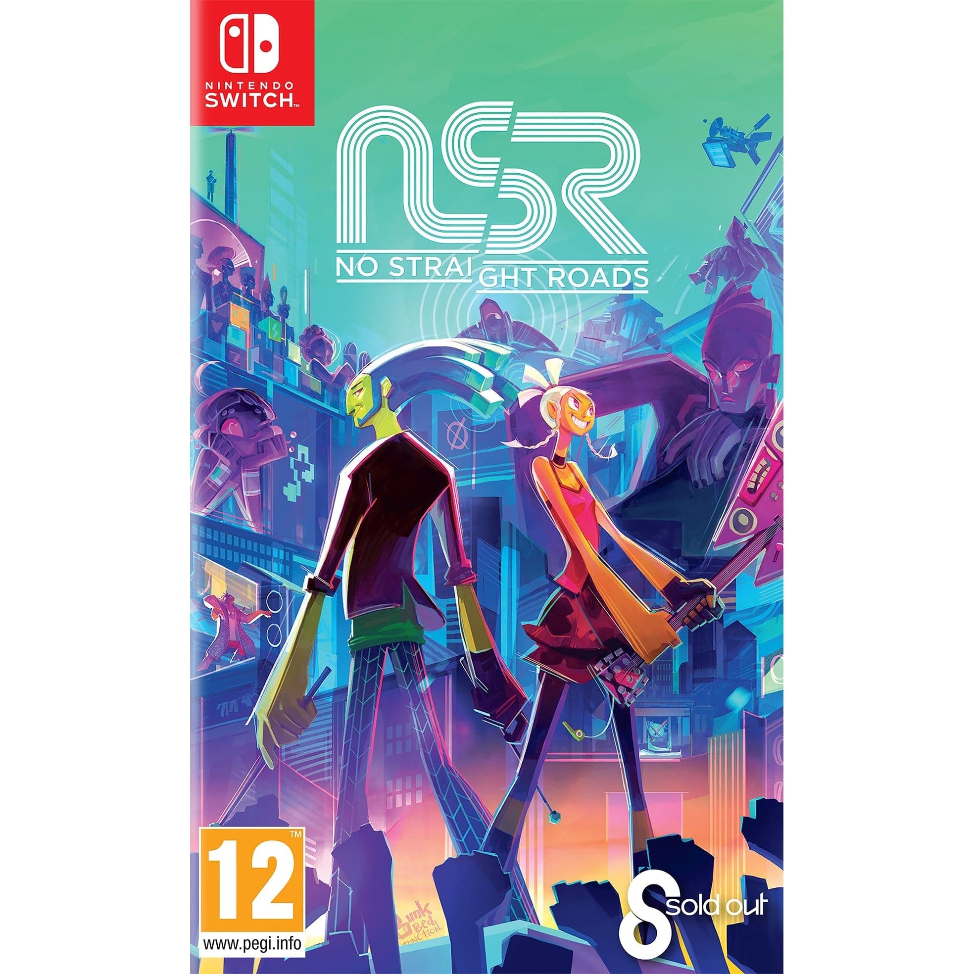 No Straight Roads - Nintendo Switch Action Adventure Game 5056208807595