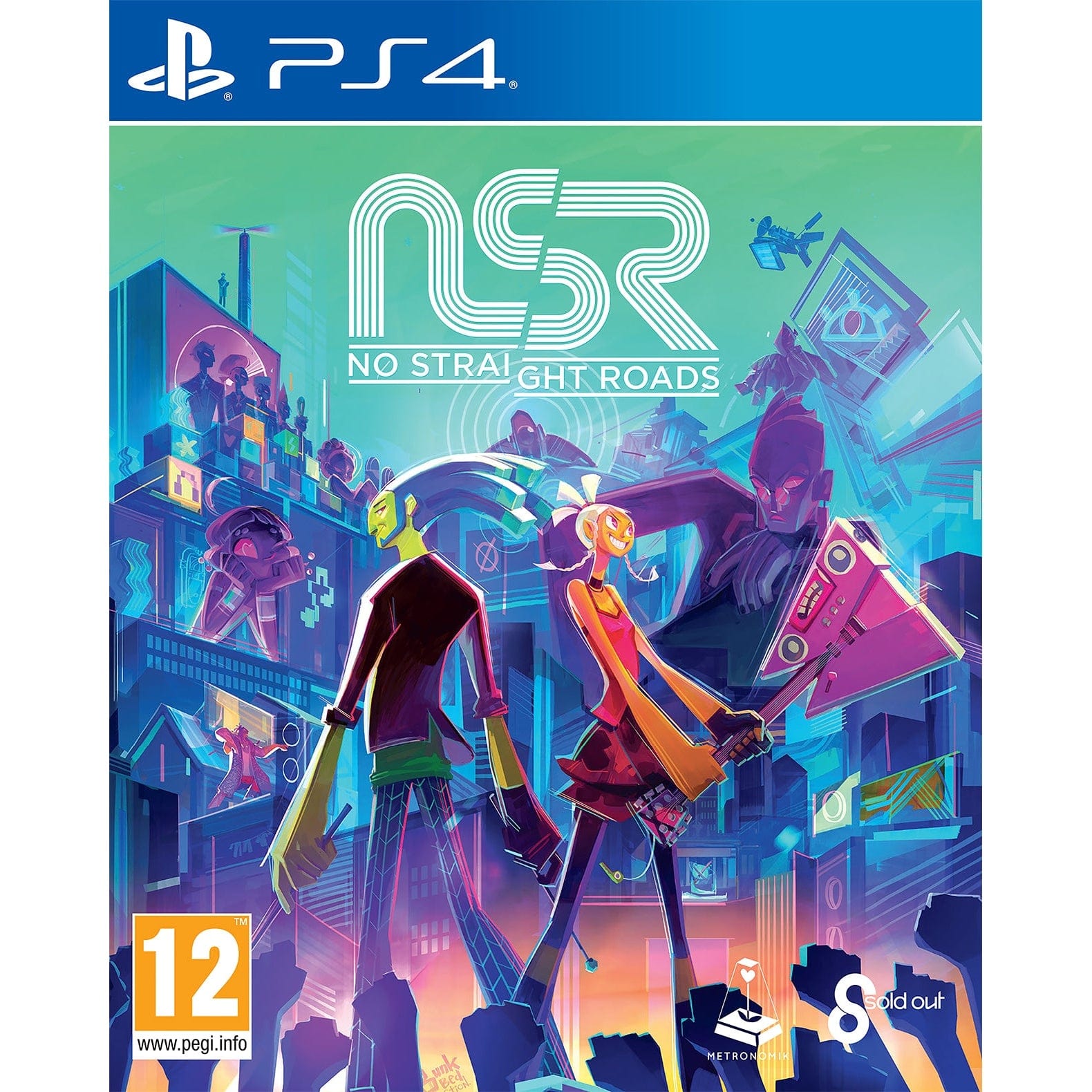 No Straight Roads - Playstation 4 Action Adventure Game 5056208805225