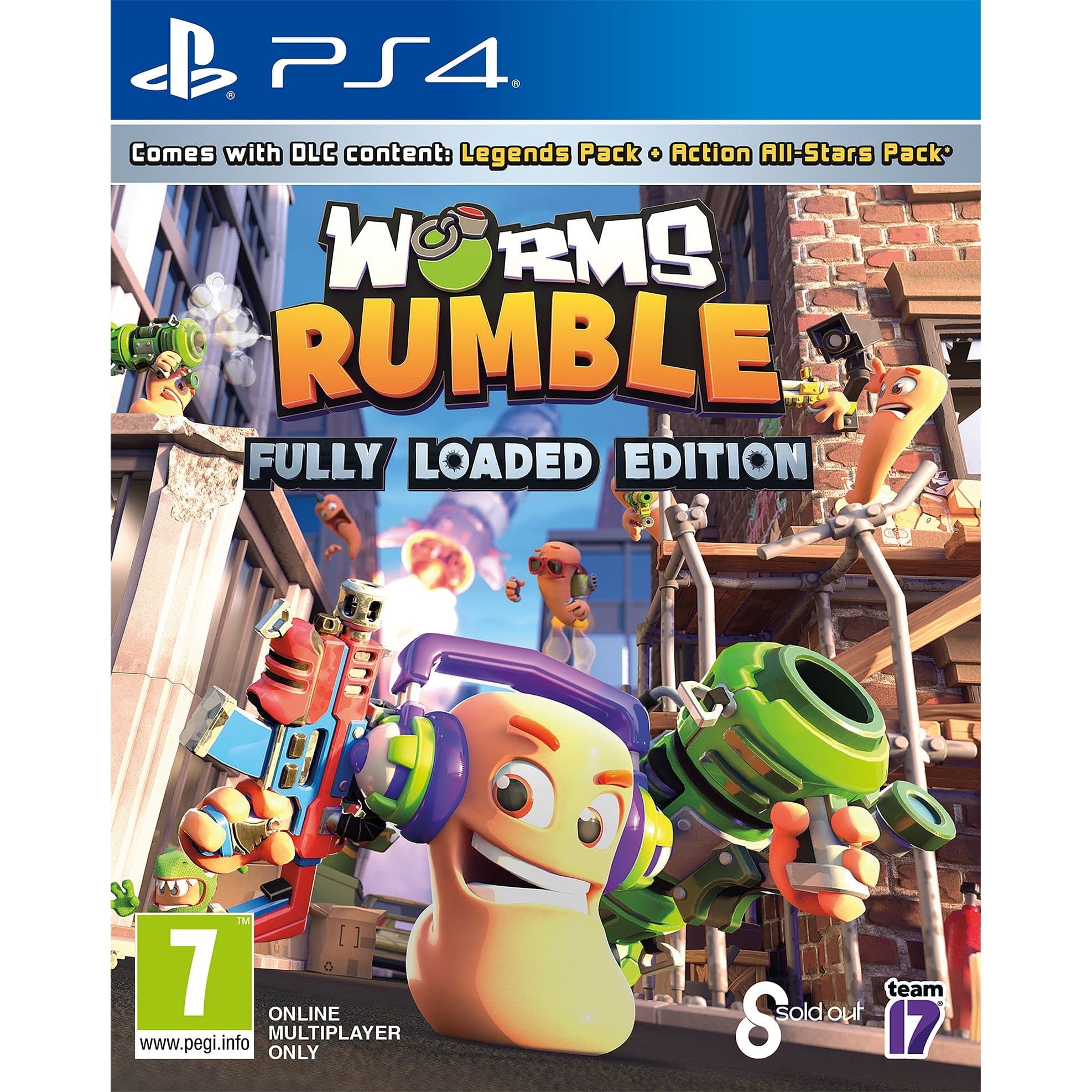 Worms Rumble Fully Loaded - Playstation 4 Game Edition 5056208809247