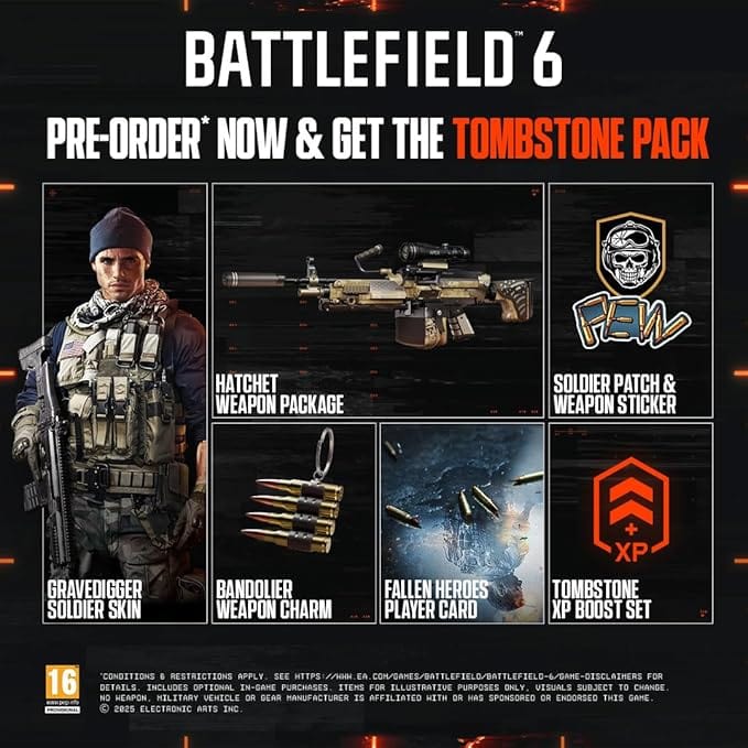 Battlefield 6 Standard Edition XBOX Series X | VideoGame 5030941125406