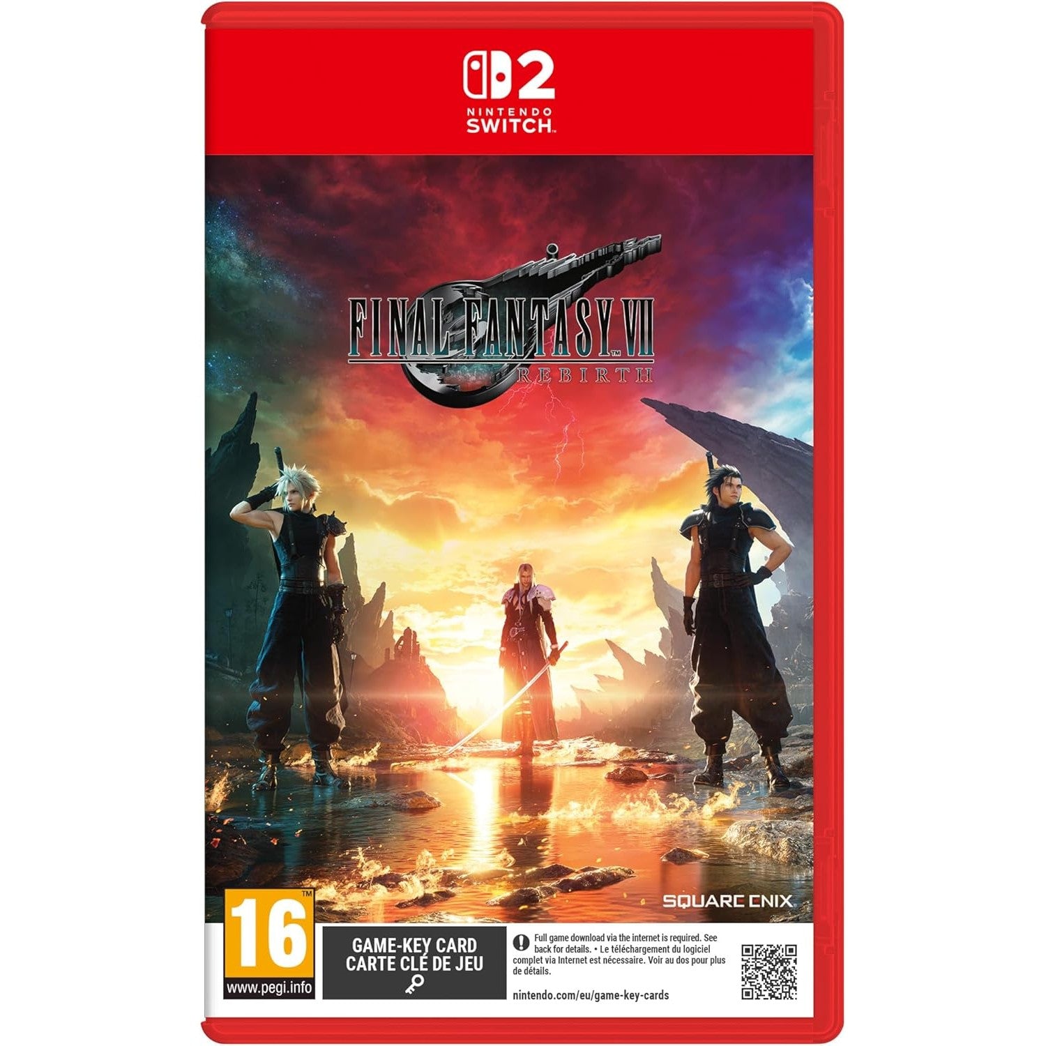 Final Fantasy VII Rebirth (Includes Magic: The Gathering—FINAL FANTASY ‘Zack Fair’ promo card) Nintendo Switch 2 5021290102774