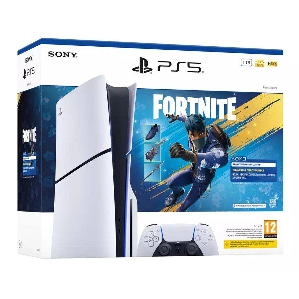 PlayStation 5 Disc Console - Fortnite Flowering Chaos Bundle 711719021414