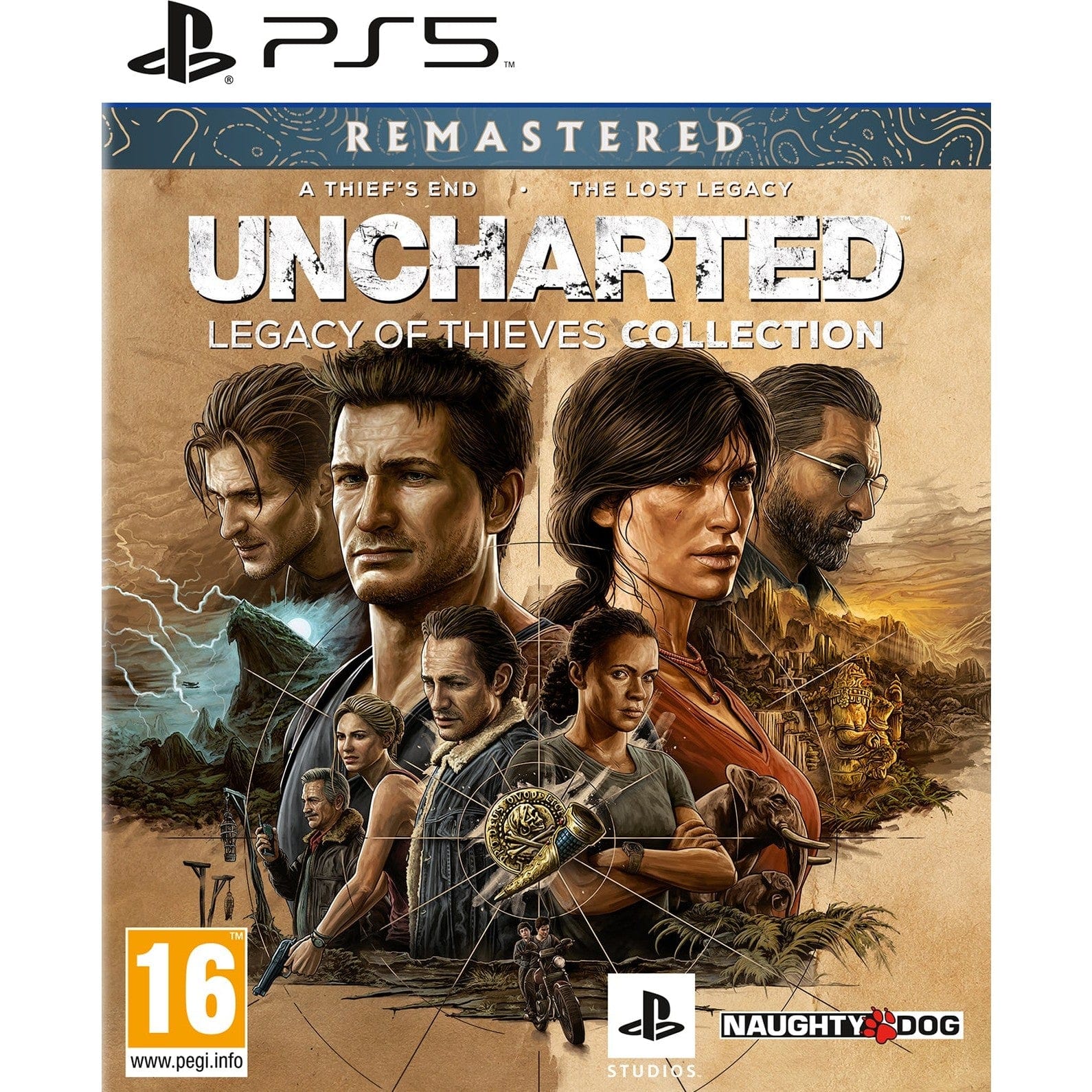 Uncharted Lot Collection - Playstation 5 0711719791898