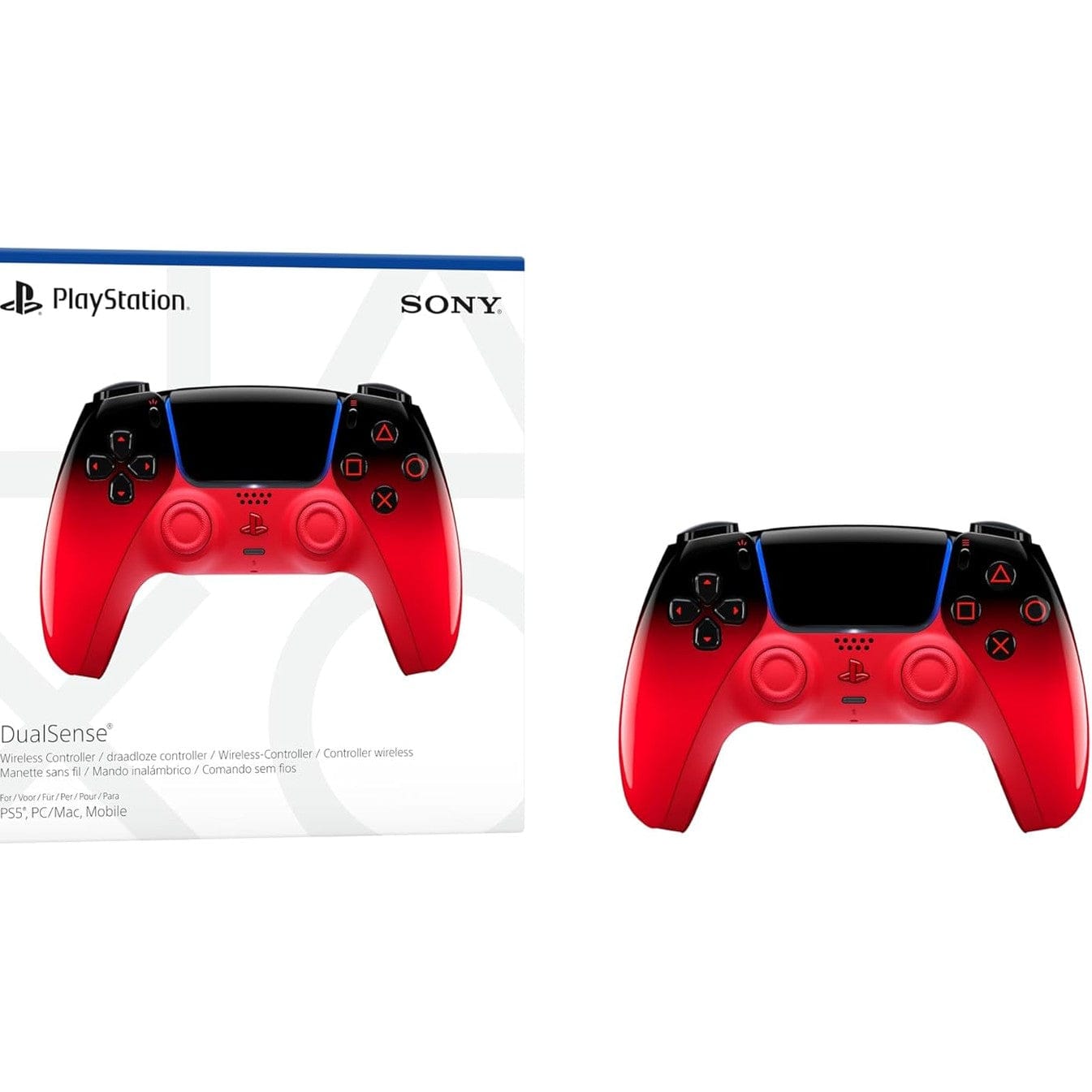 Sony DualSense Hyperpop PS5 Wireless Controller - Techno Red 0711719020691