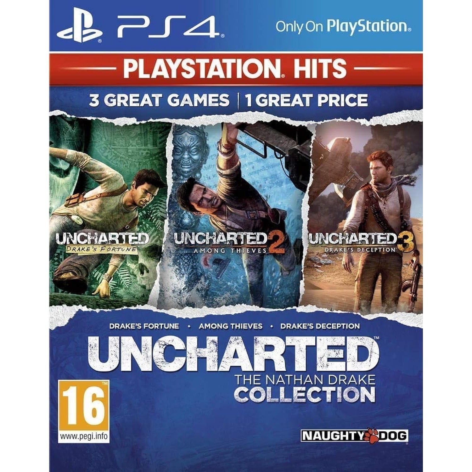 Uncharted Collection - PlayStation Hits - PlayStation 4 0711719711513