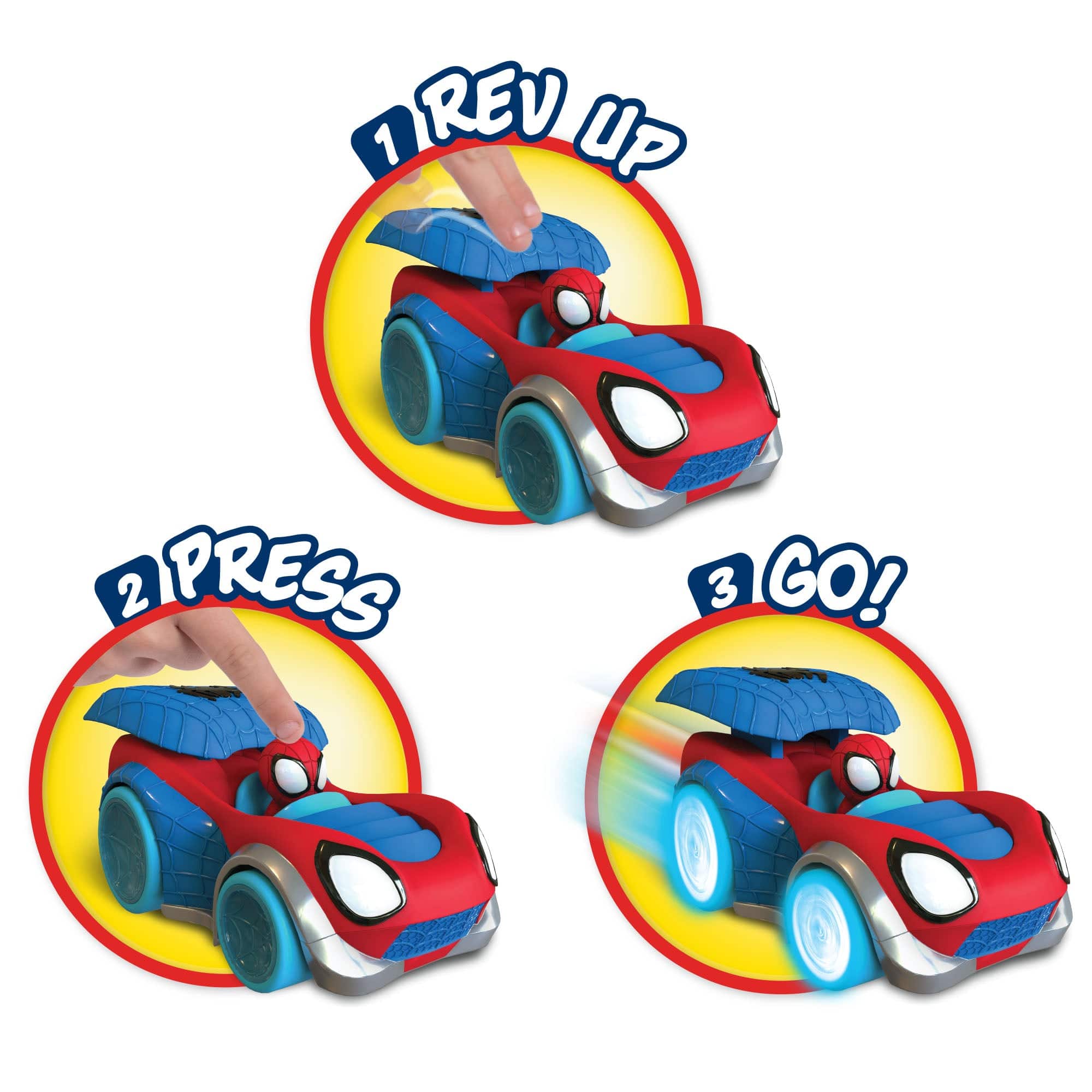 Spidey and Friends - Spidey Power Web Racer 191726900122