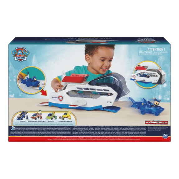 Spin Master: Paw Patrol Aqua Pups Whale Patroller 778988436264