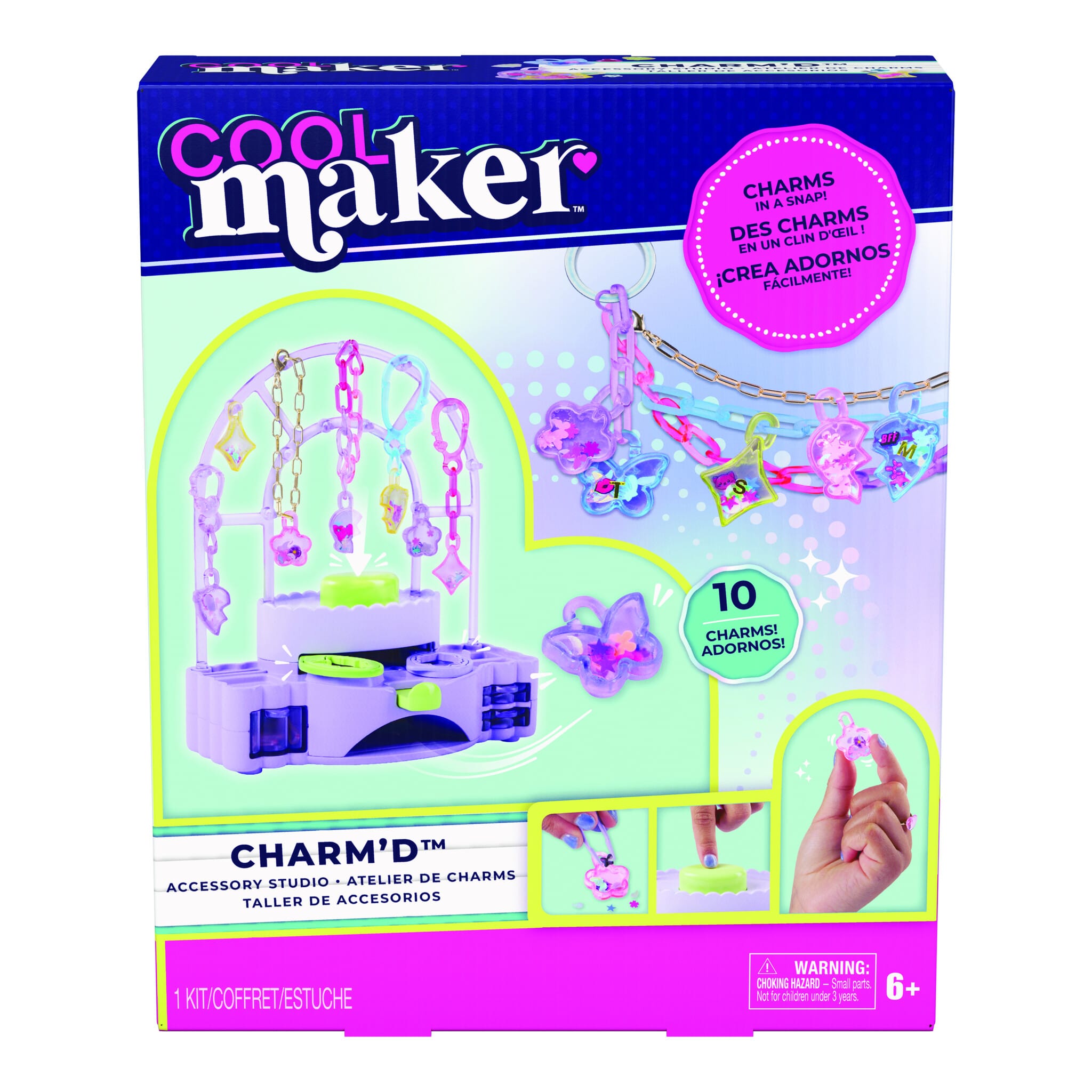 Cool Maker Charm'd Accessory Studio Charm Making Kit 681147149618