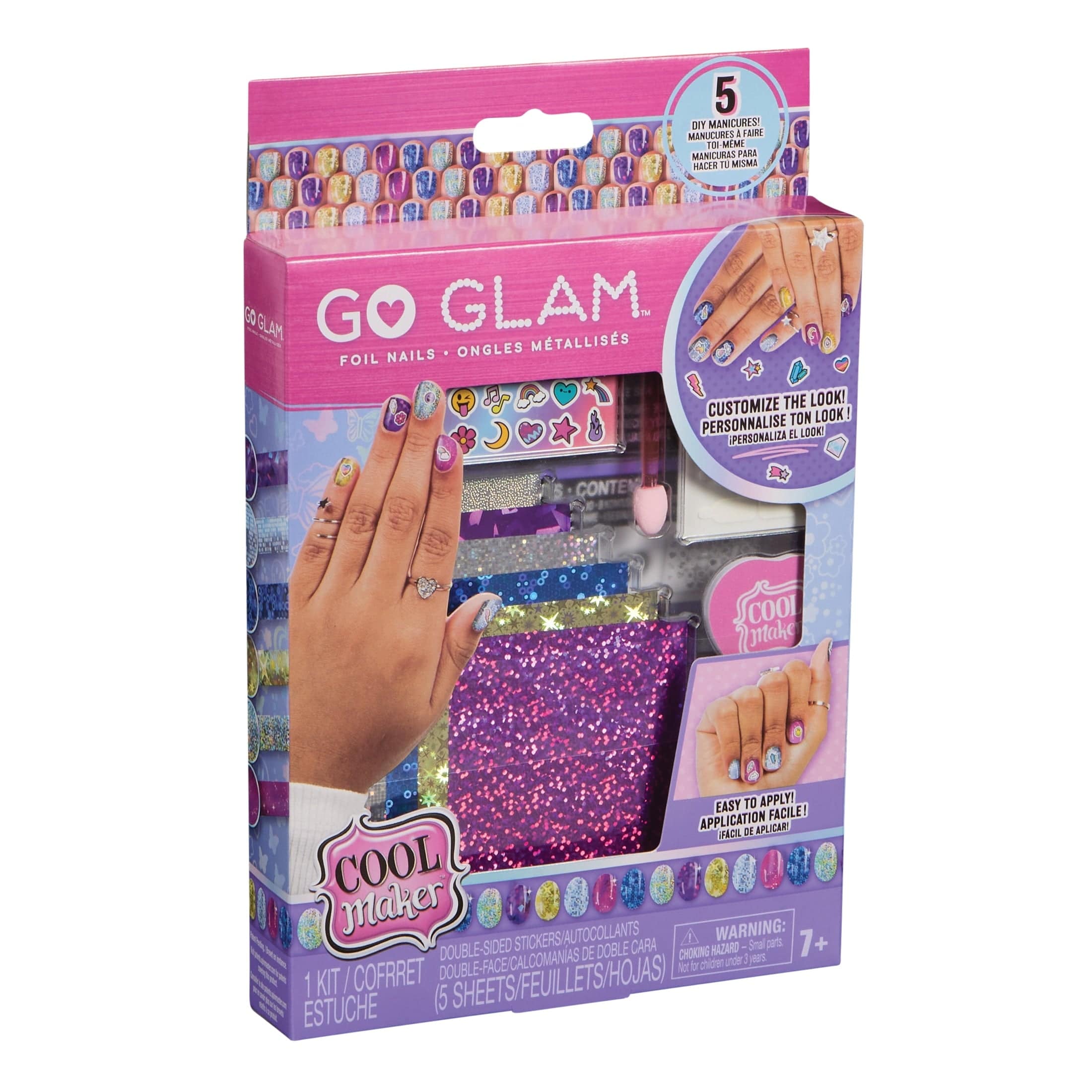 Cool Maker Foil Nails Design Kit 681147046719