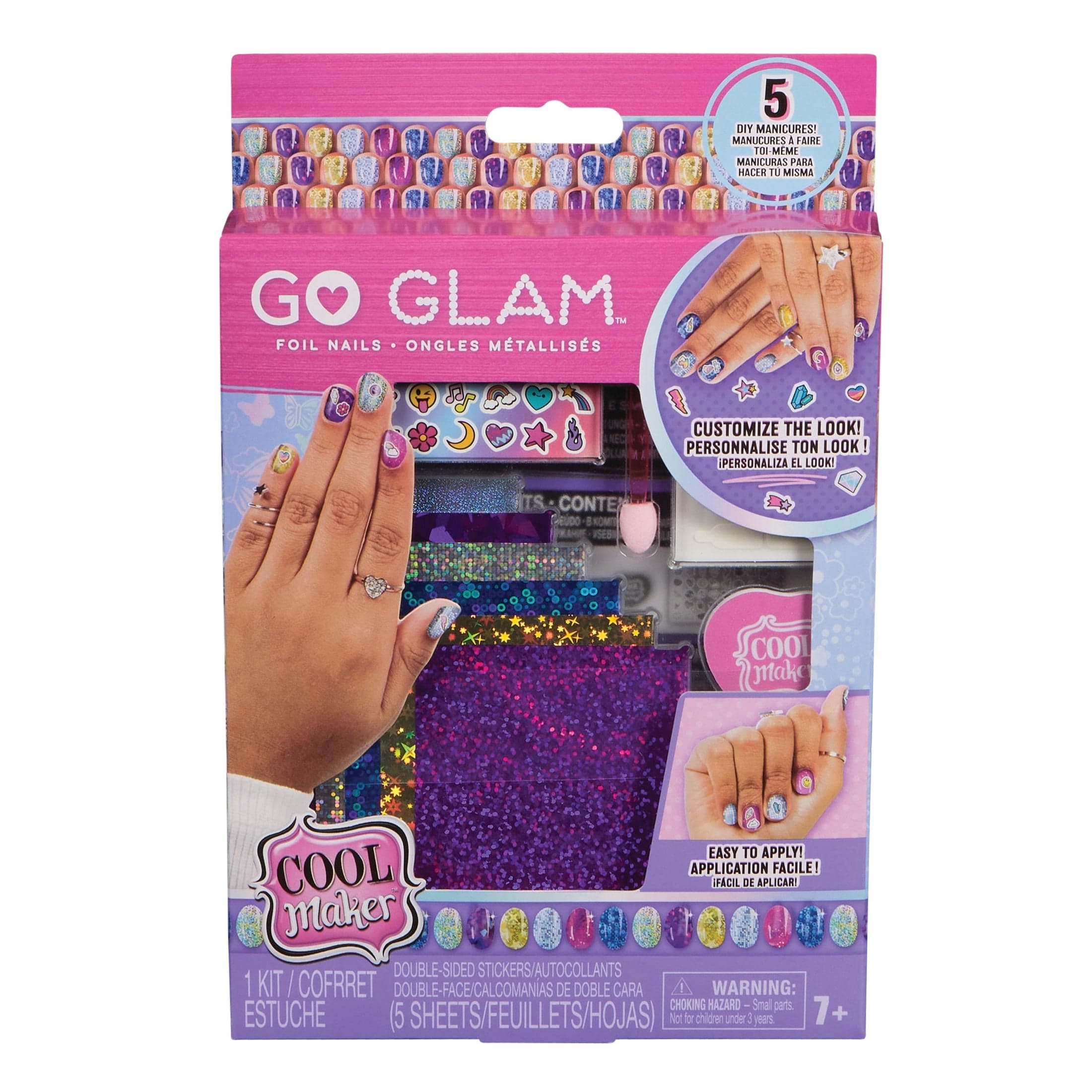 Cool Maker Foil Nails Design Kit 681147046719