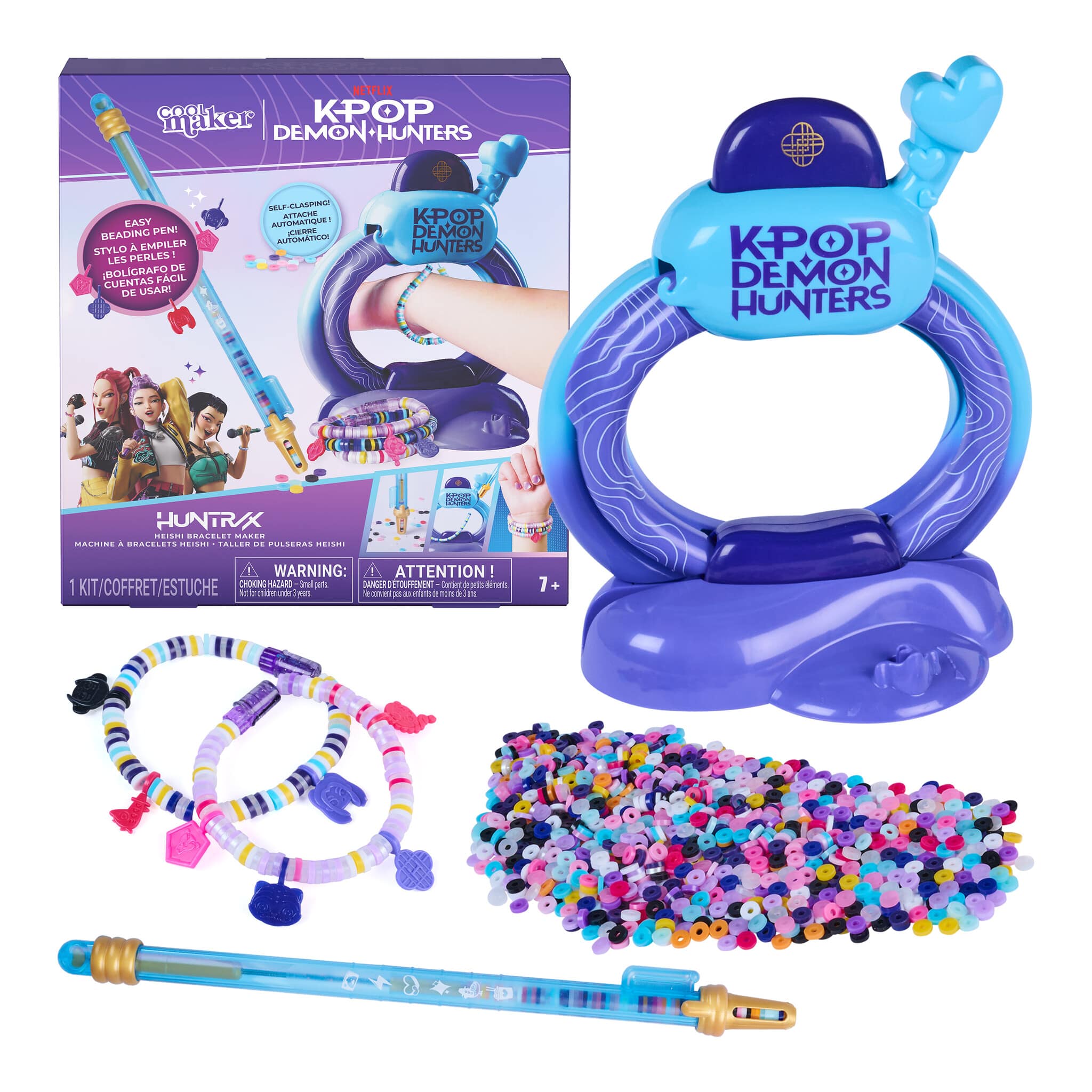 Cool Maker KPop Demon Hunters Heishi Bracelet Maker 681147143999