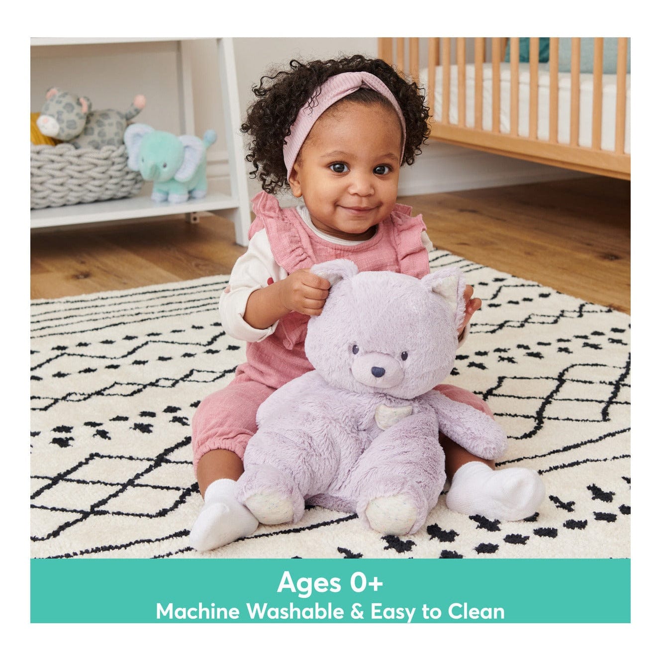 Gund Baby Oh So Snuggly Plush - Kitten 778988466605