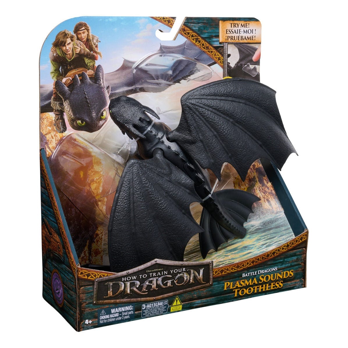 How to Train Your Dragon - Battle Dragons Toothless Playset 681147087460