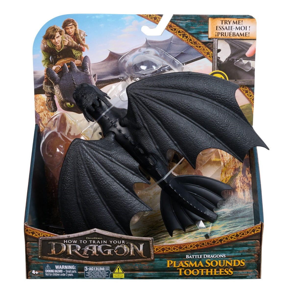 How to Train Your Dragon - Battle Dragons Toothless Playset 681147087460