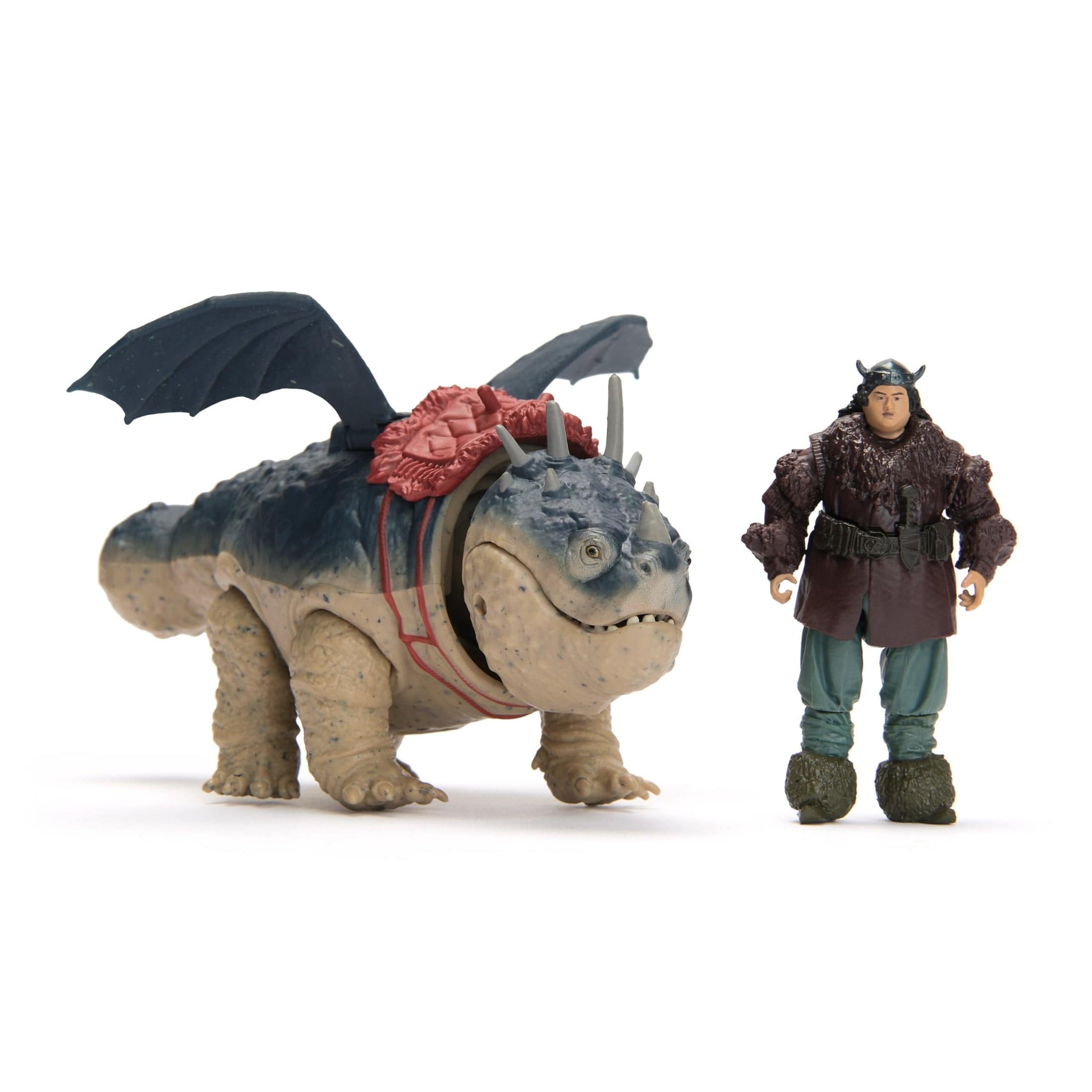 How to Train Your Dragon - Viking and Dragon Gronkle Figure Set 681147083363
