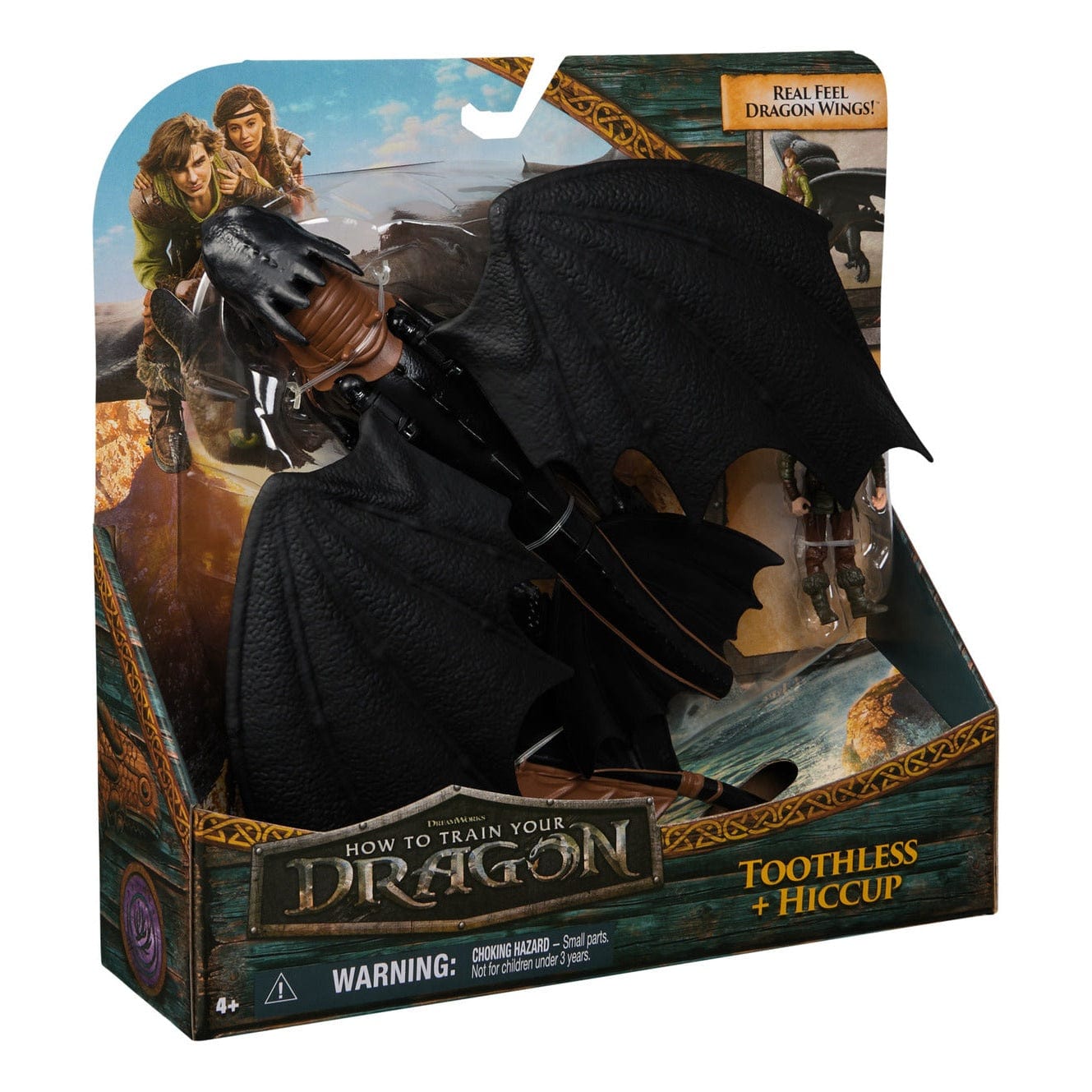 How to Train Your Dragon - Viking & Dragon Toothless Playset 681147083325