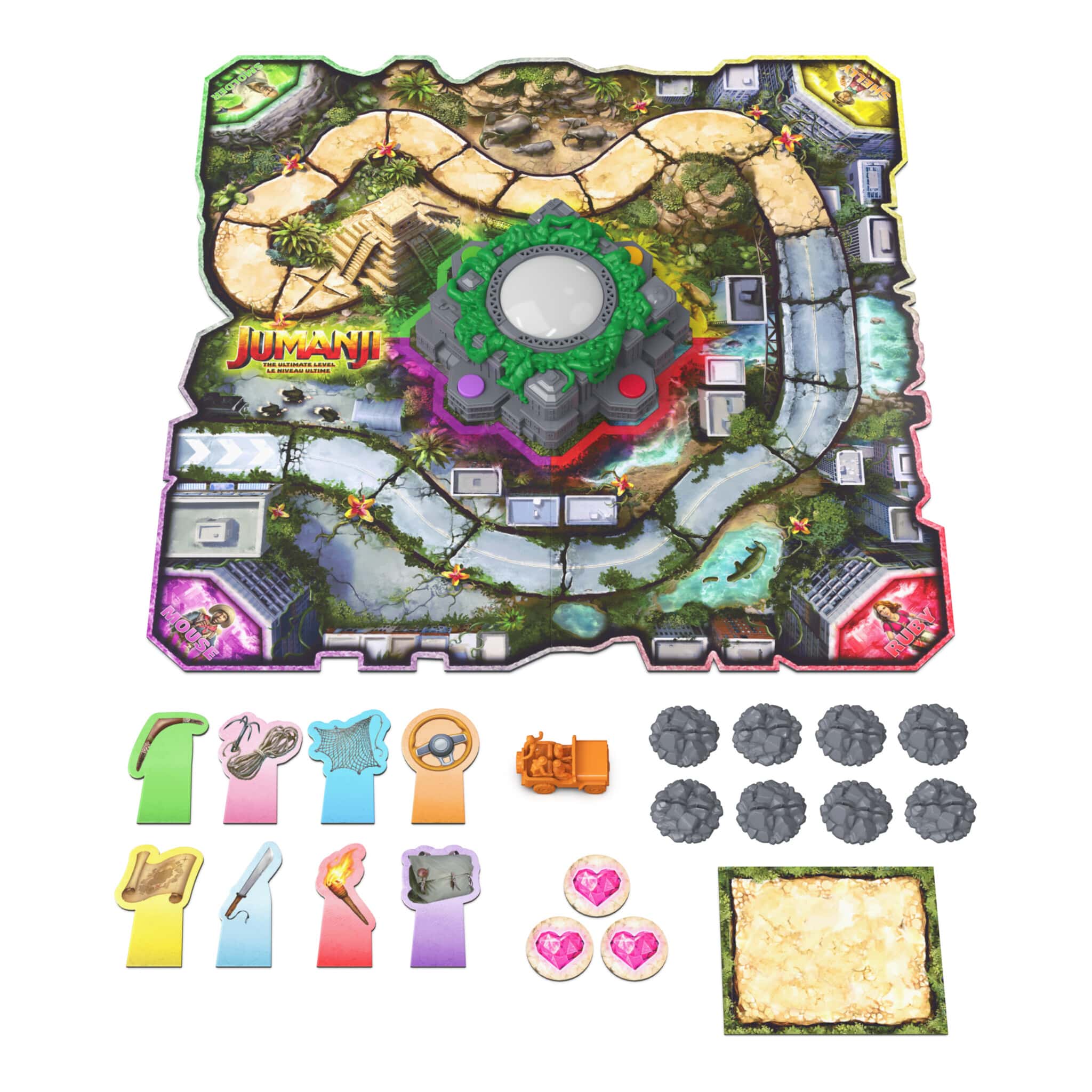 Jumanji: The Ultimate Level Electronic Board Game 681147126596