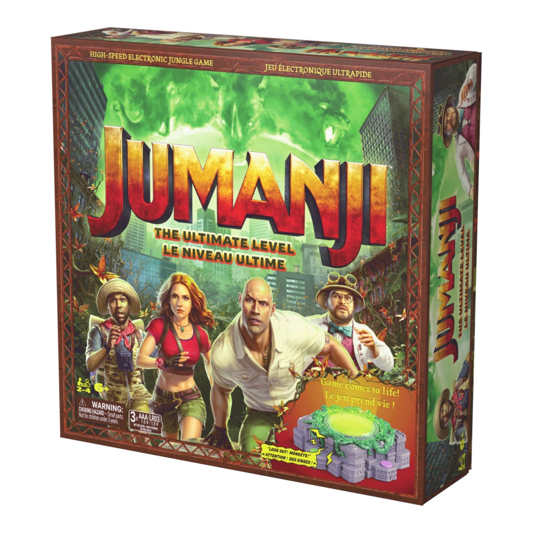 Jumanji: The Ultimate Level Electronic Board Game 681147126596