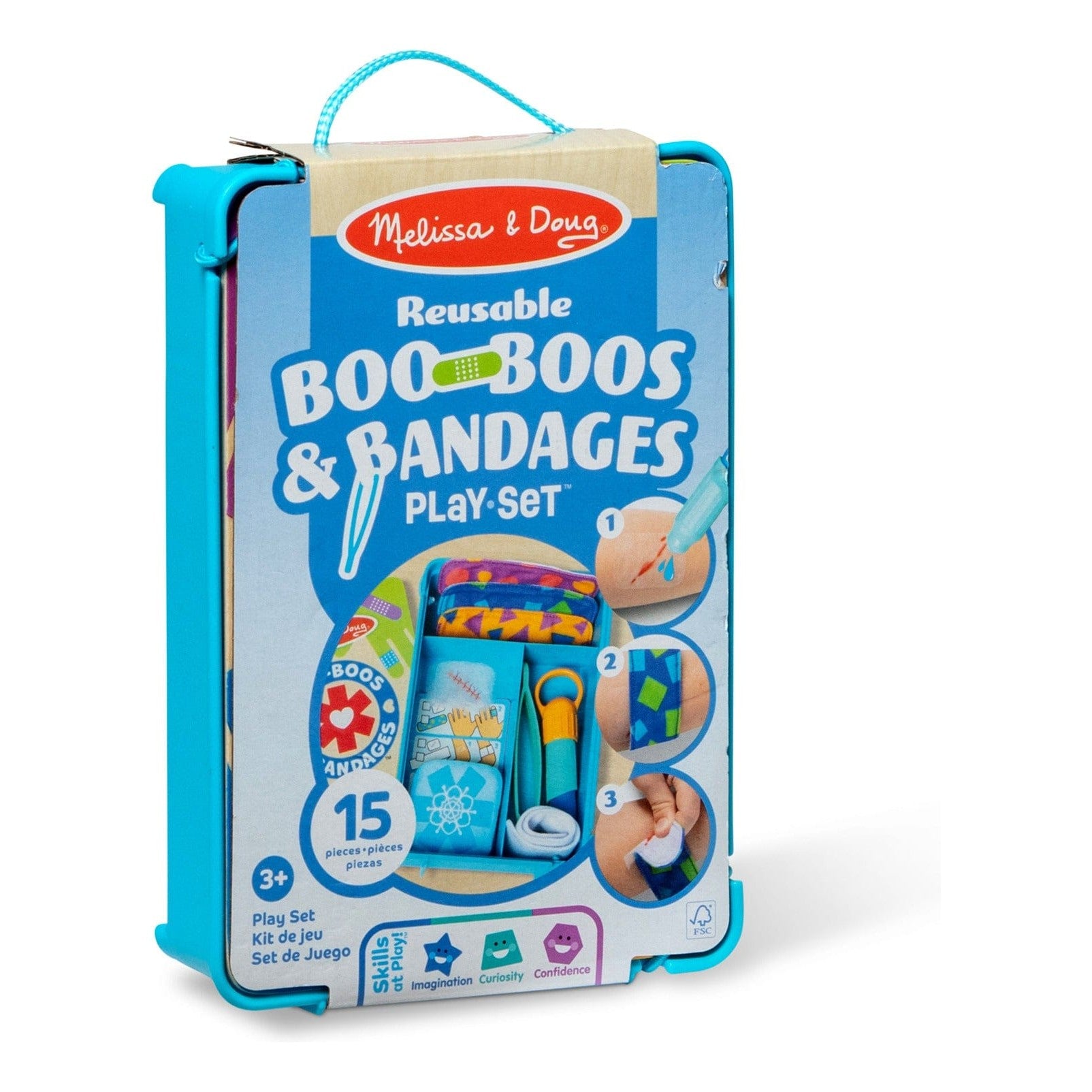 Melissa and Doug Boos and Bandages Doctor Playset for Kids