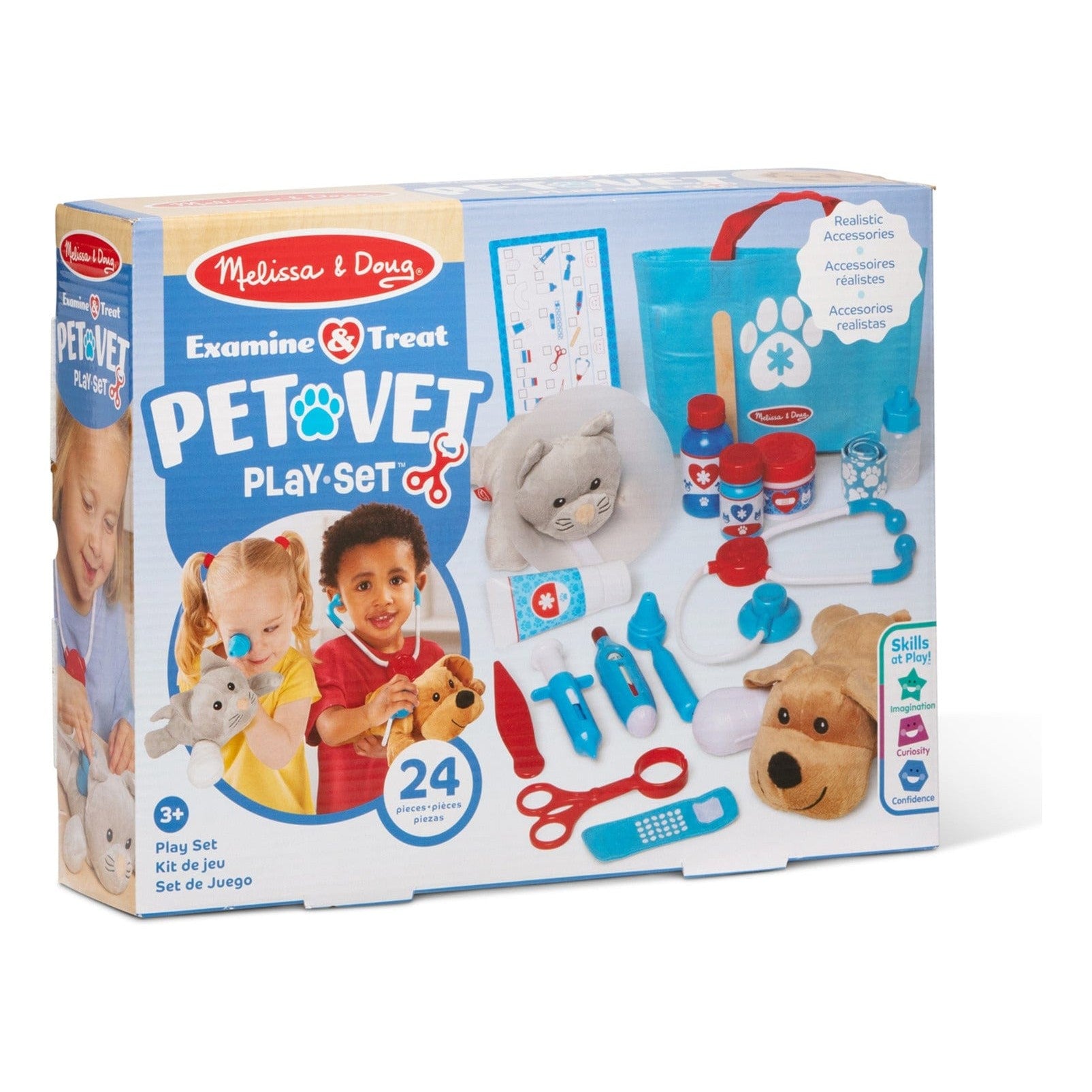 Melissa and Doug Examine and Treat Pet Vet Playset Deluxe