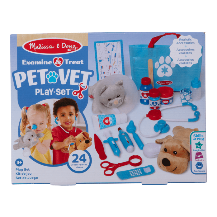 Melissa and Doug Examine and Treat Pet Vet Playset Deluxe