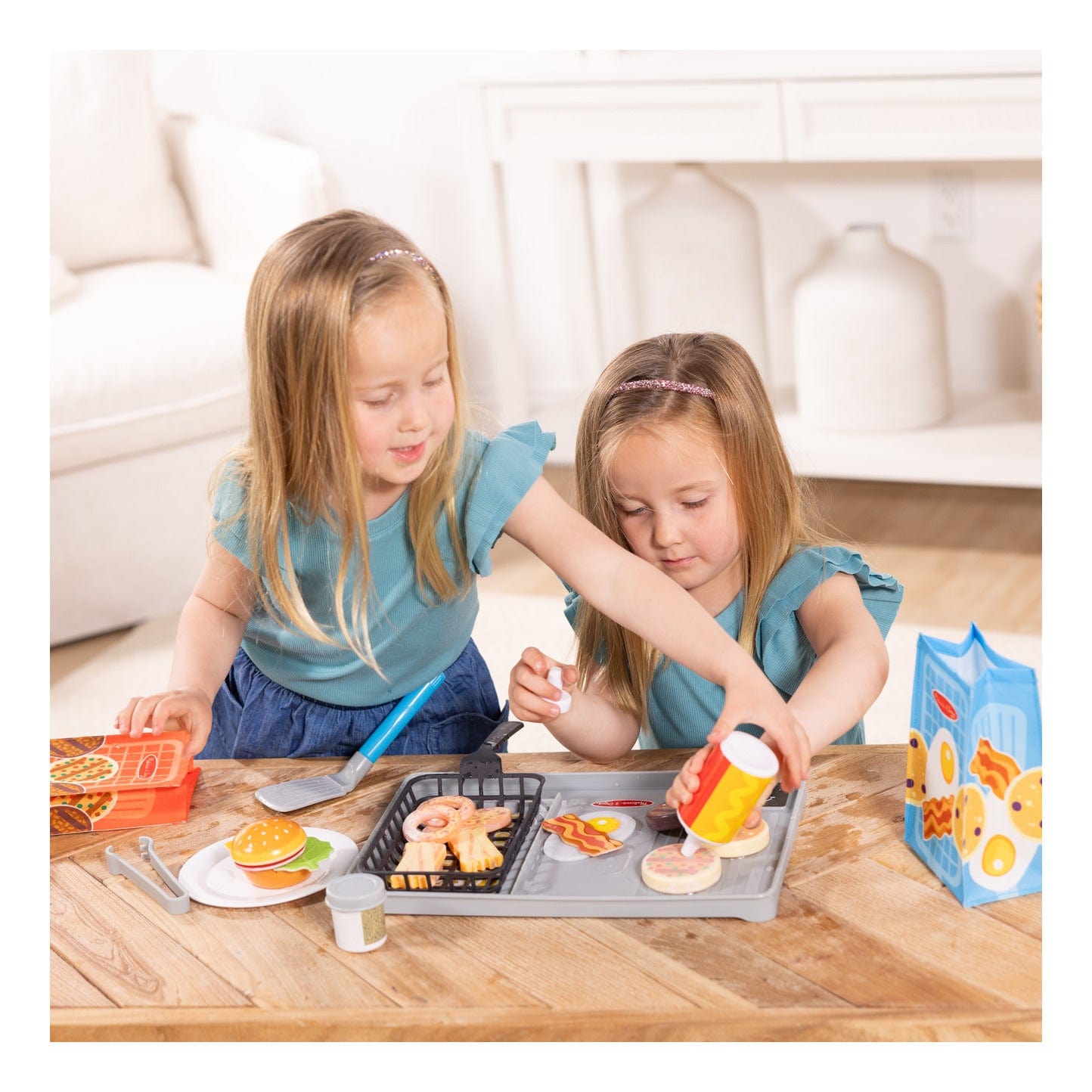 Melissa And Doug Flip N Fry Grill Playset For Kids