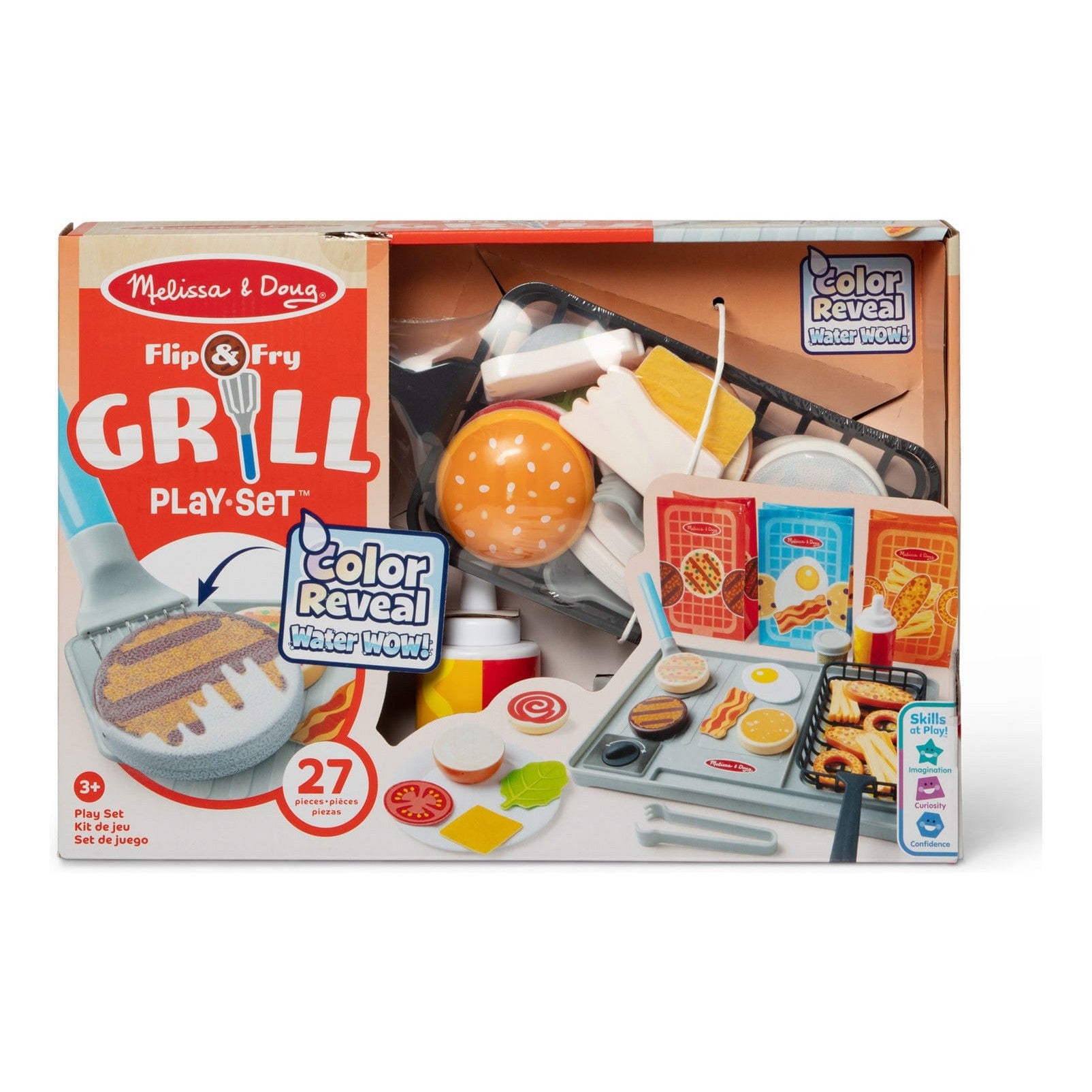 Melissa And Doug Flip N Fry Grill Playset For Kids