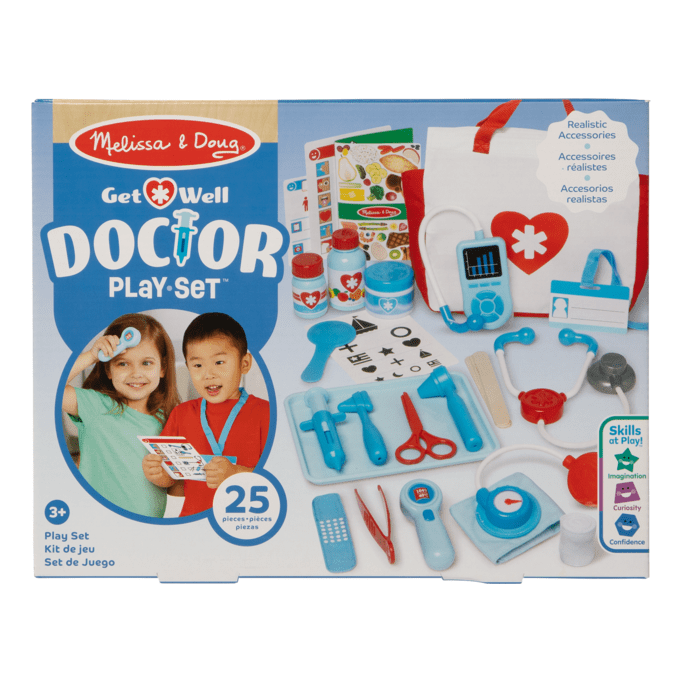 Melissa and Doug Get Well Doctor's Kit Playset For Kids