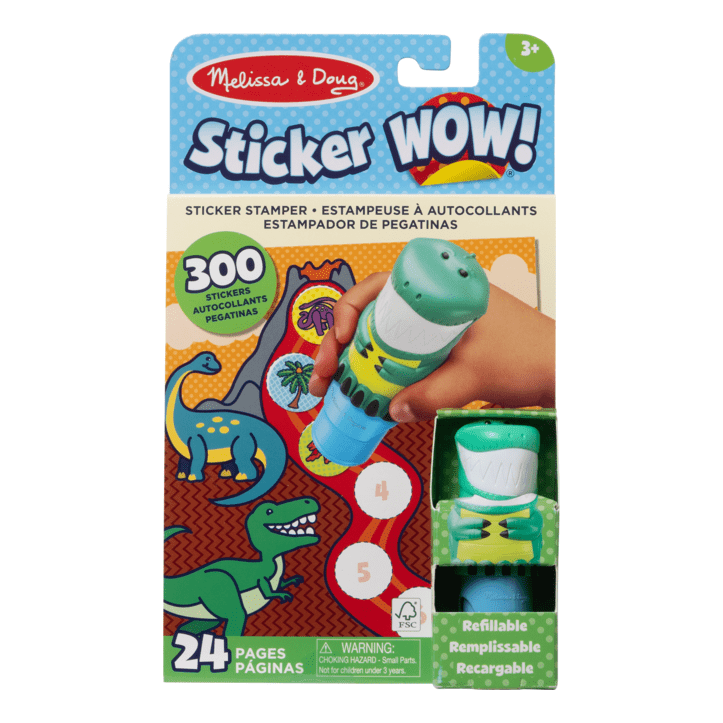 Melissa And Doug Pad And Stamp Dinosaur Craft Set Kit
