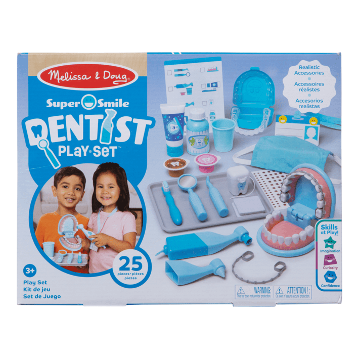Melissa And Doug Super Smile Dentist Kit Playset For Kids