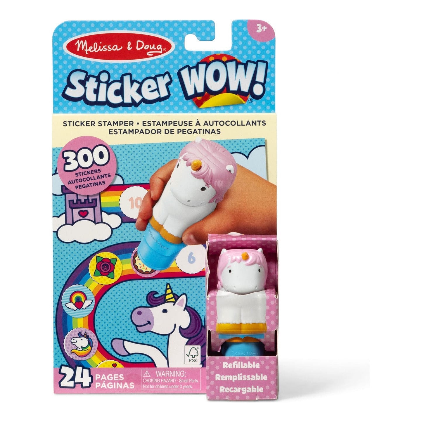 Melissa and Doug Unicorn Craft Set with Stamp Pad Kit