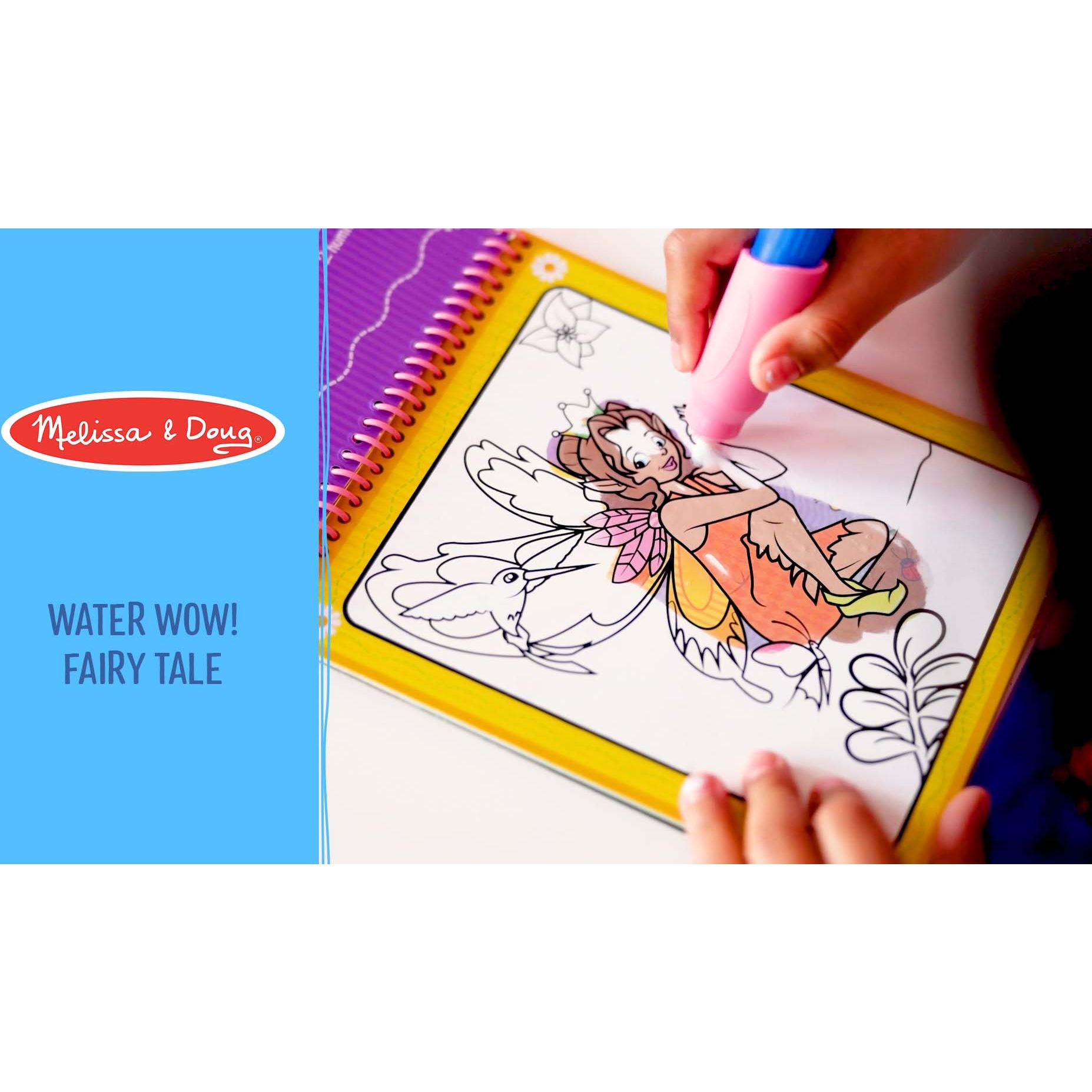 Melissa And Doug Water Wow Fairy Tale Activity Book