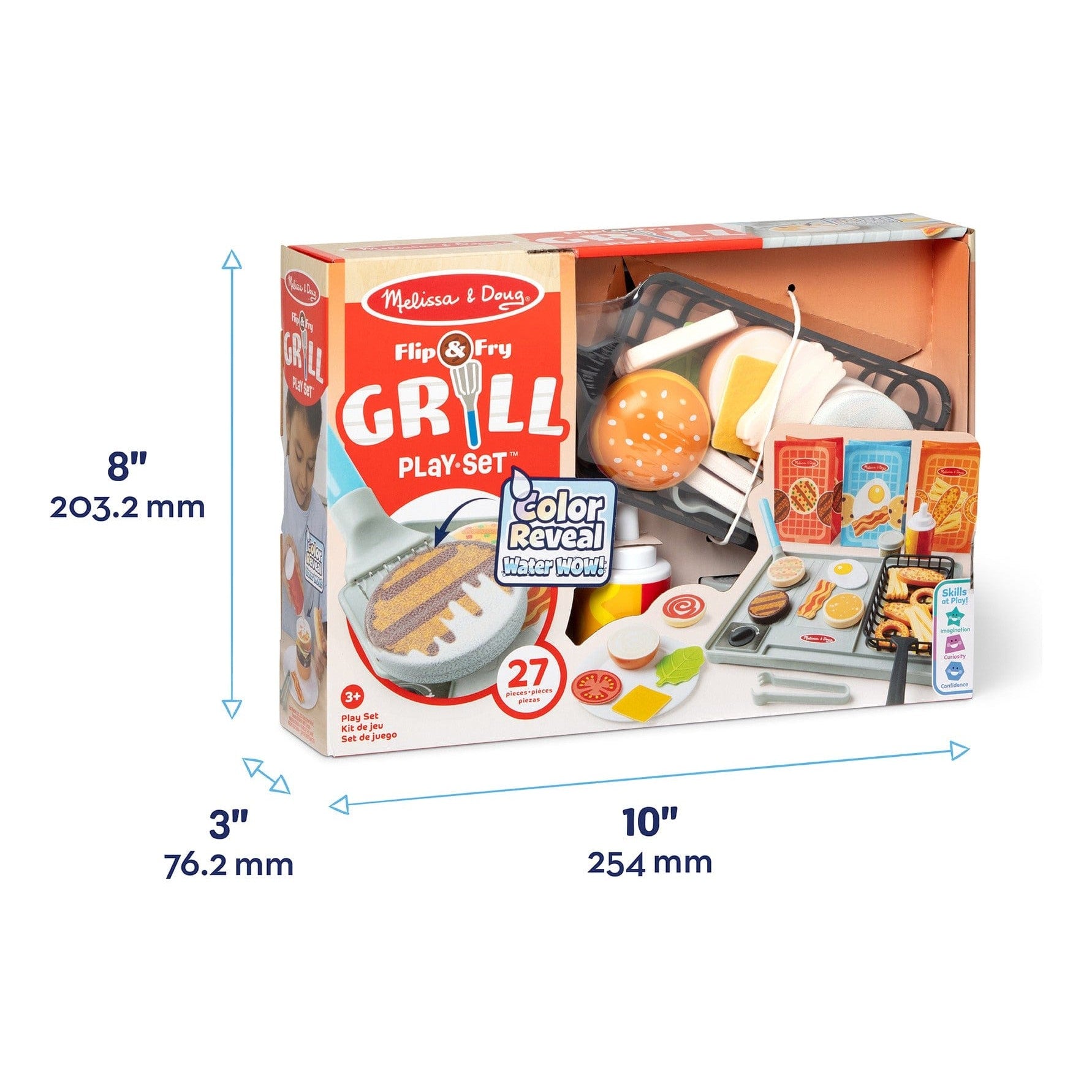 Melissa and Doug Water Wow Flip Fry Reusable Colouring Book