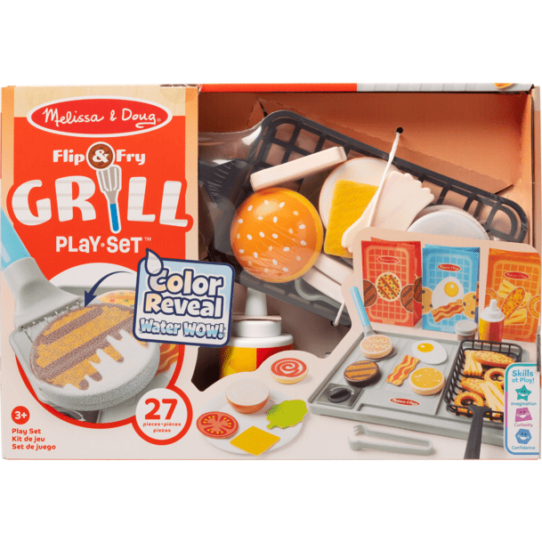 Melissa and Doug Water Wow Flip Fry Reusable Colouring Book