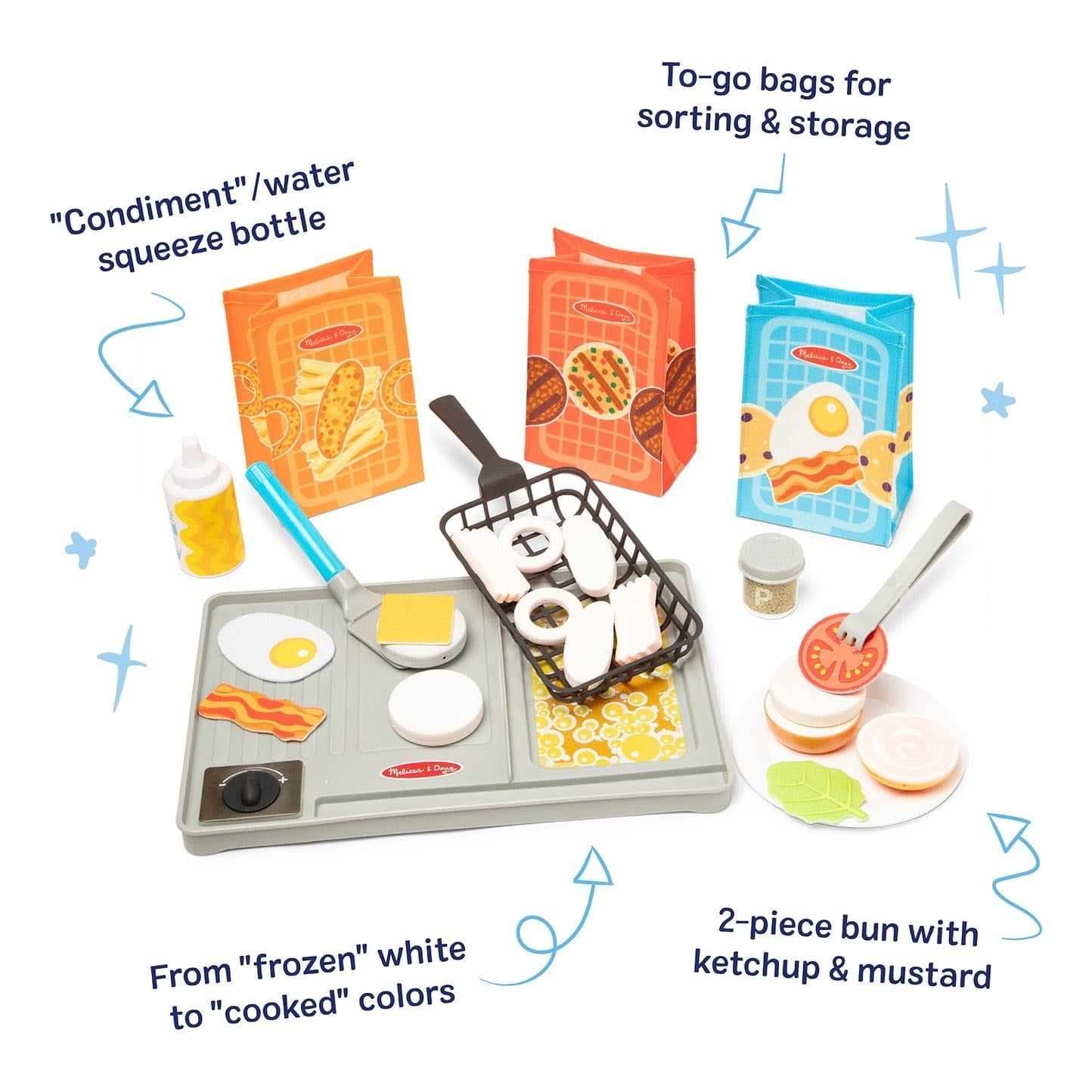 Melissa and Doug Water Wow Flip Fry Reusable Colouring Book