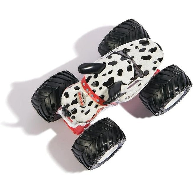 Monster Jam - 1:64 Diecast Truck - Series 42 - Ruff Crowd - Monster Mutt Dalmatian 778988553480