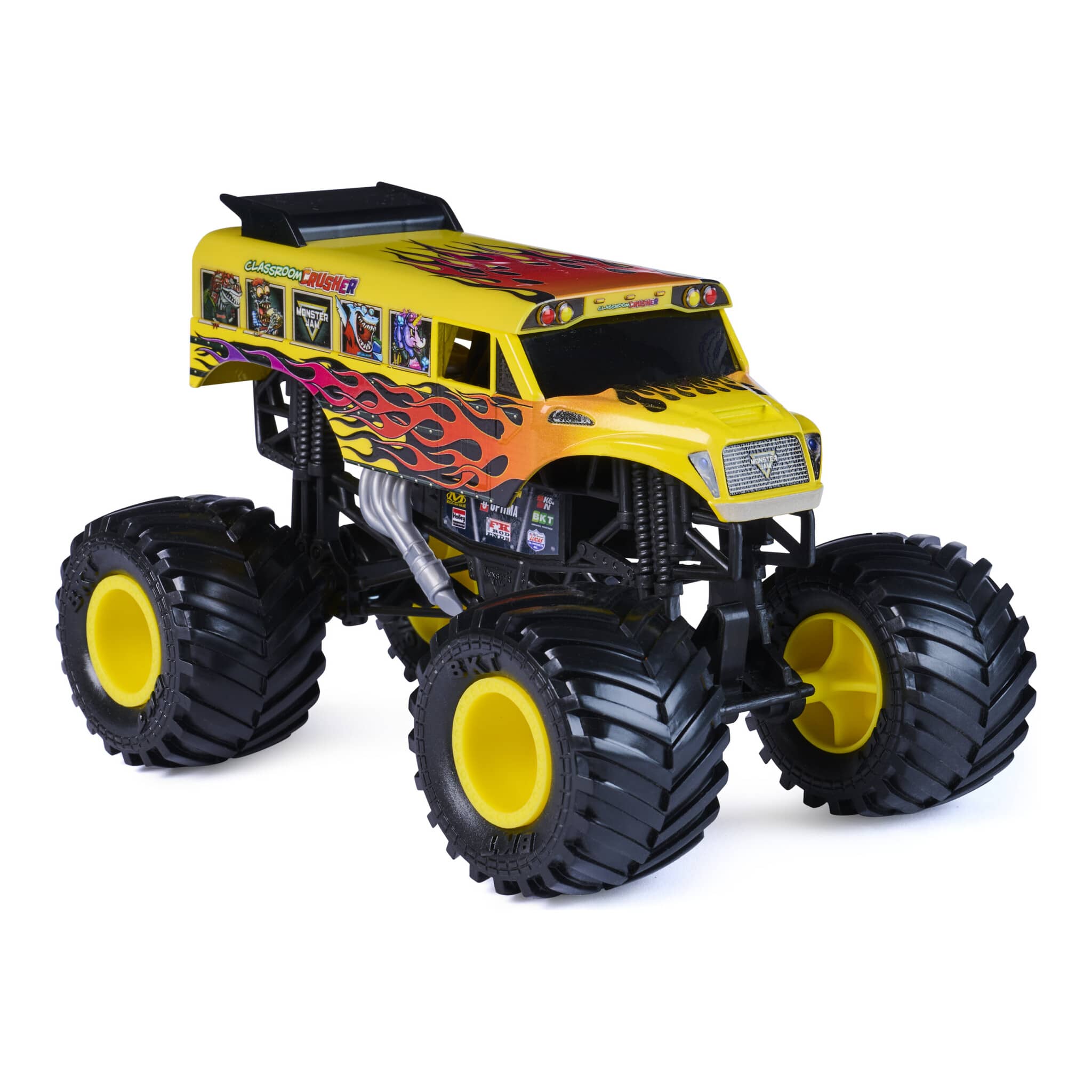 Monster Jam Classroom Crusher 1:24 Die-Cast Monster Truck 681147147003