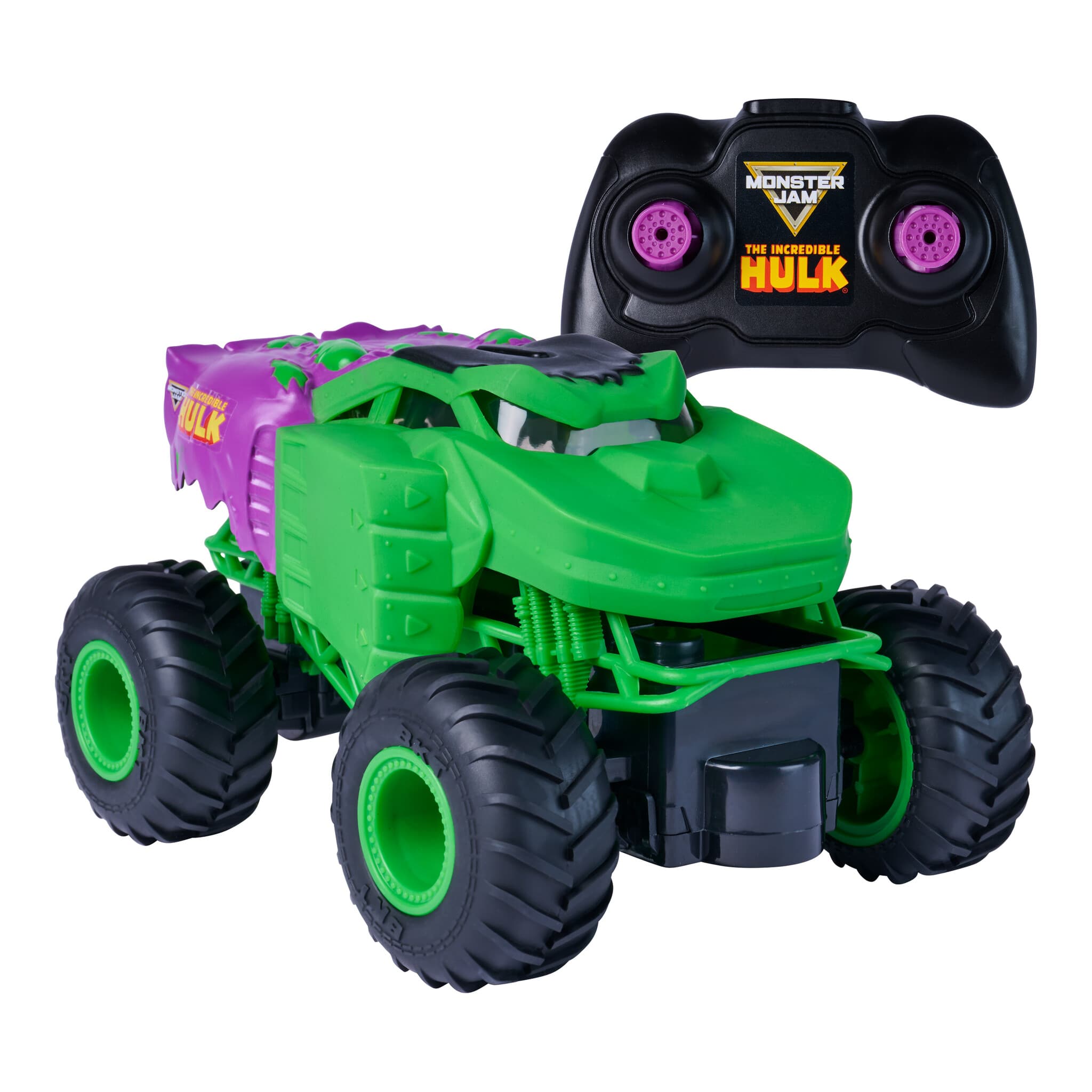 Monster Jam Marvel The Hulk 1:24 RC Monster Truck 681147126336