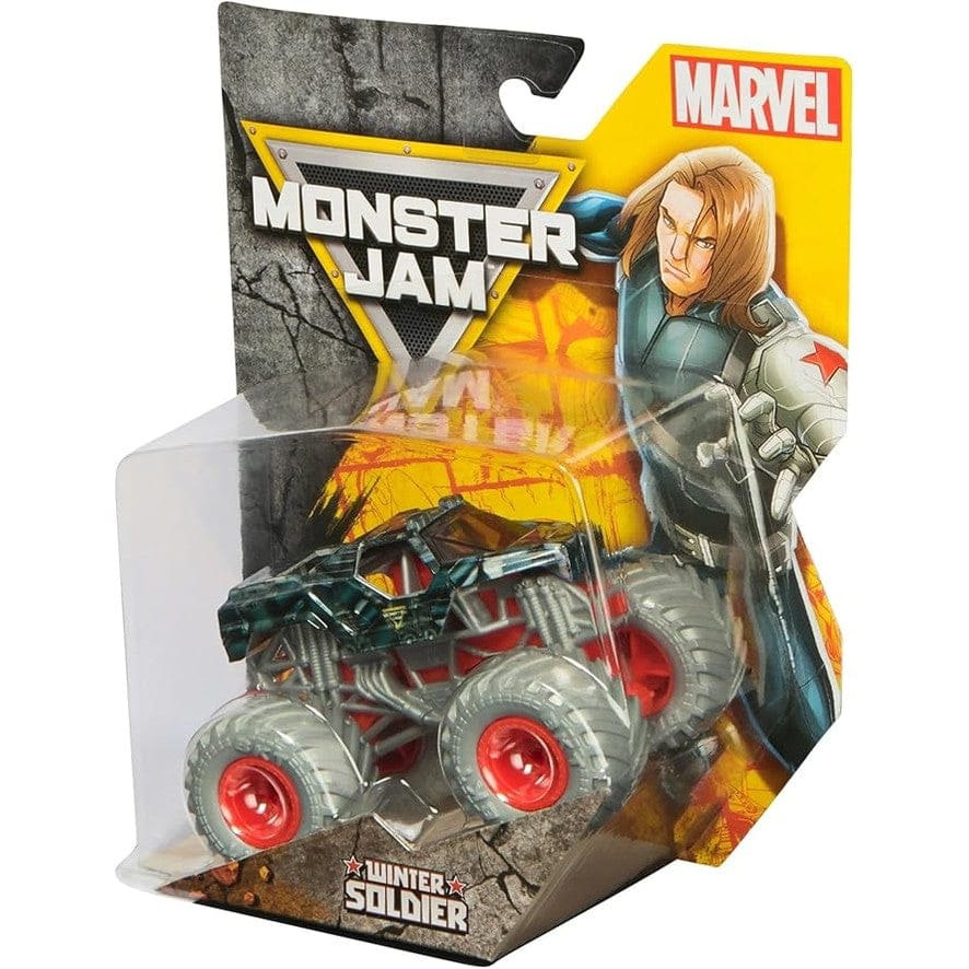 Monster Jam - Official Marvel Series 4 Die-Cast 1:64 - Winter Soldier 681147014763