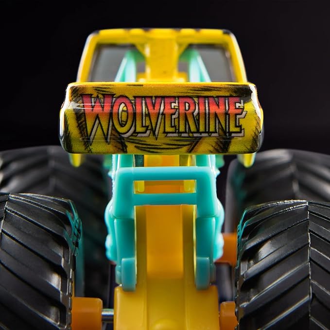 Monster Jam - Official Marvel Series 4 Die-Cast 1:64 - Wolverine 681147014763