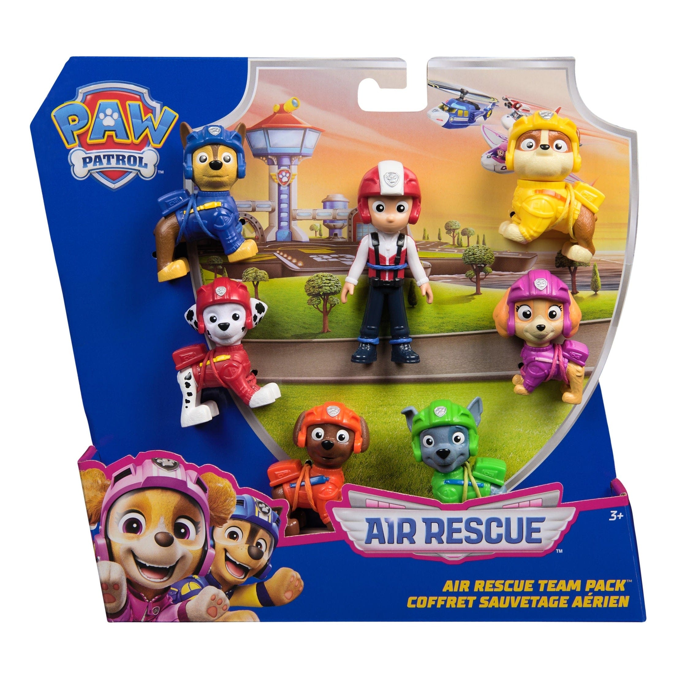 Paw Patrol Air Rescue Figure Gift Pack Playset 681147041394