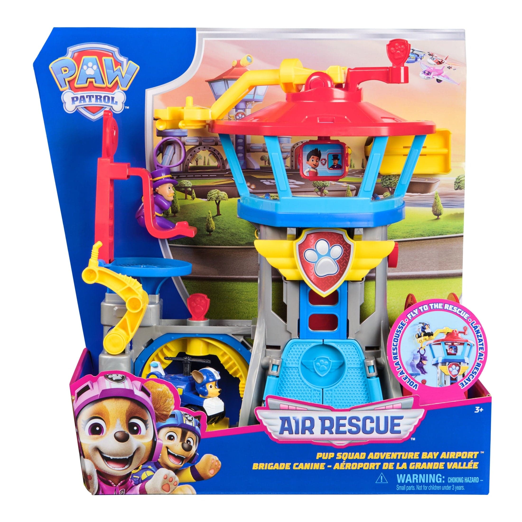 Paw Patrol – Air Rescue Pup Squad Playset 681147038189
