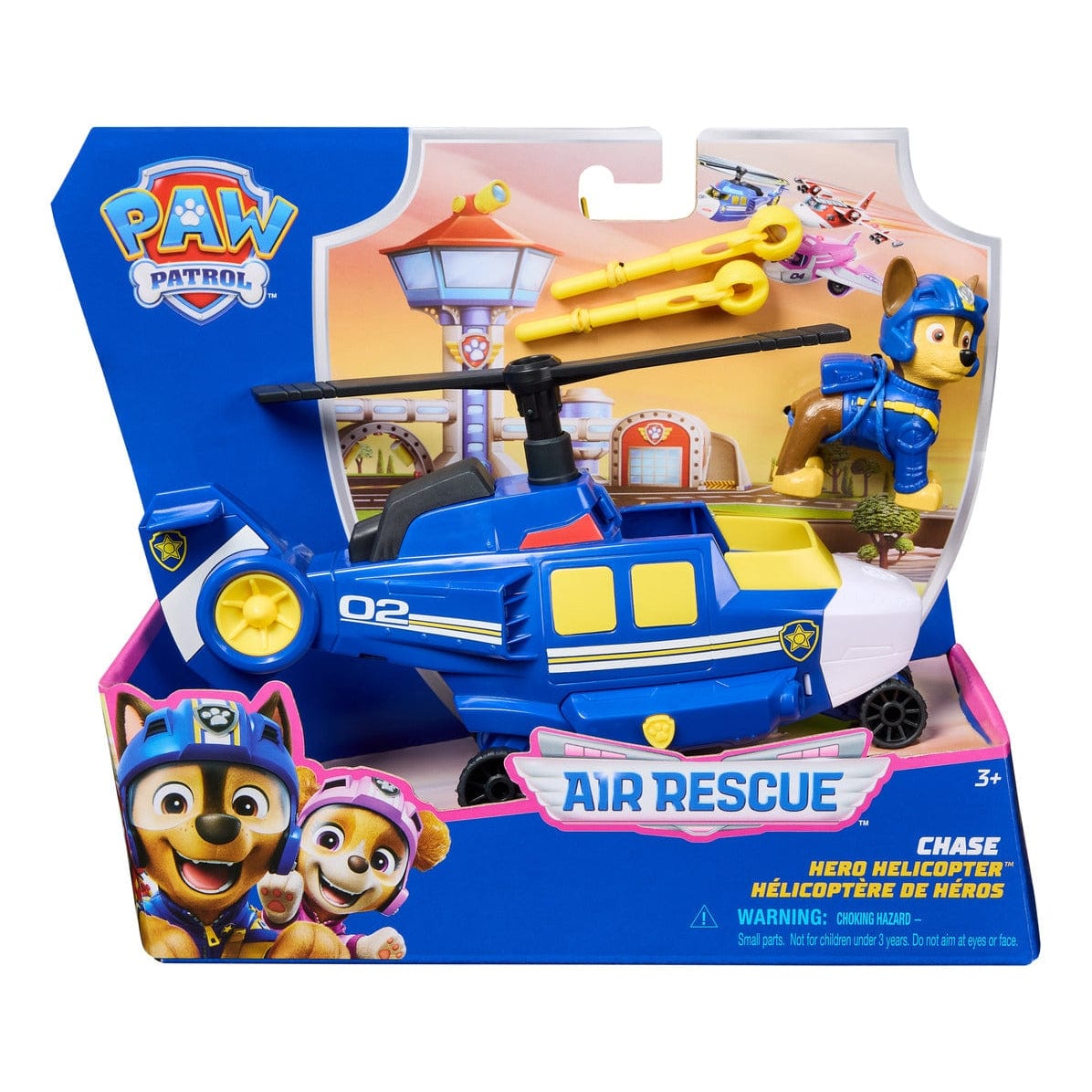Paw Patrol Air Rescue Themed Vehicle Chase Playset 681147036758