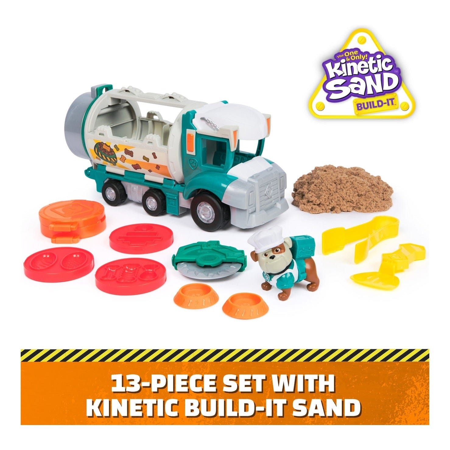 PAW Patrol – Rubble & Crew Grandpa Gravel's Food Truck Playset 681147037984