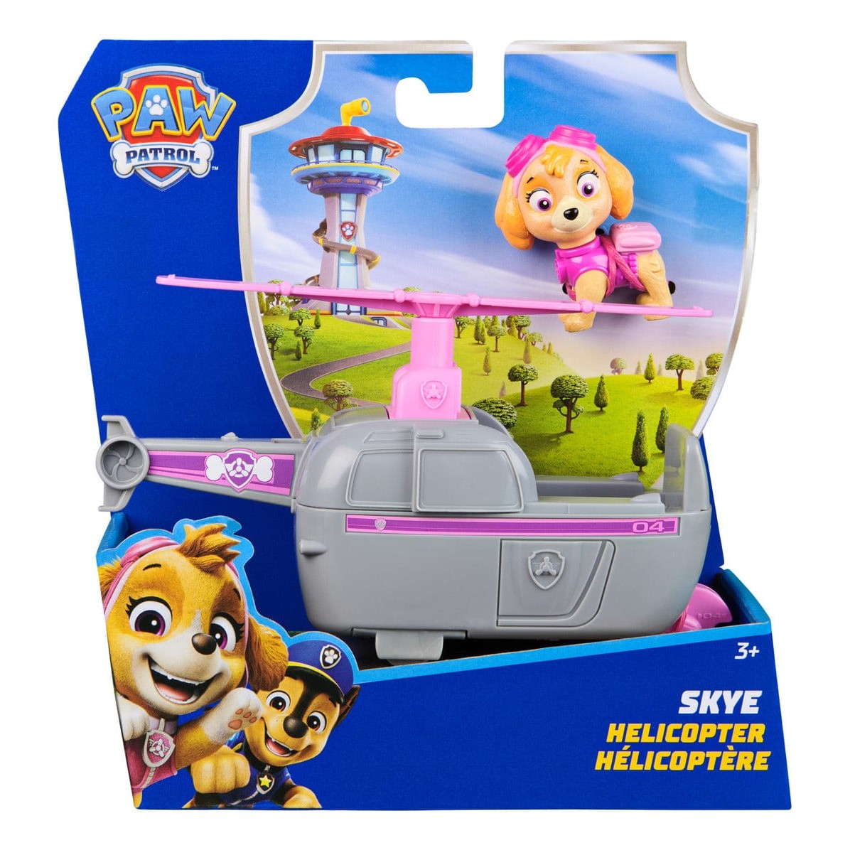 Paw Patrol Skye Basic Vehicle Toy For Kids Playset