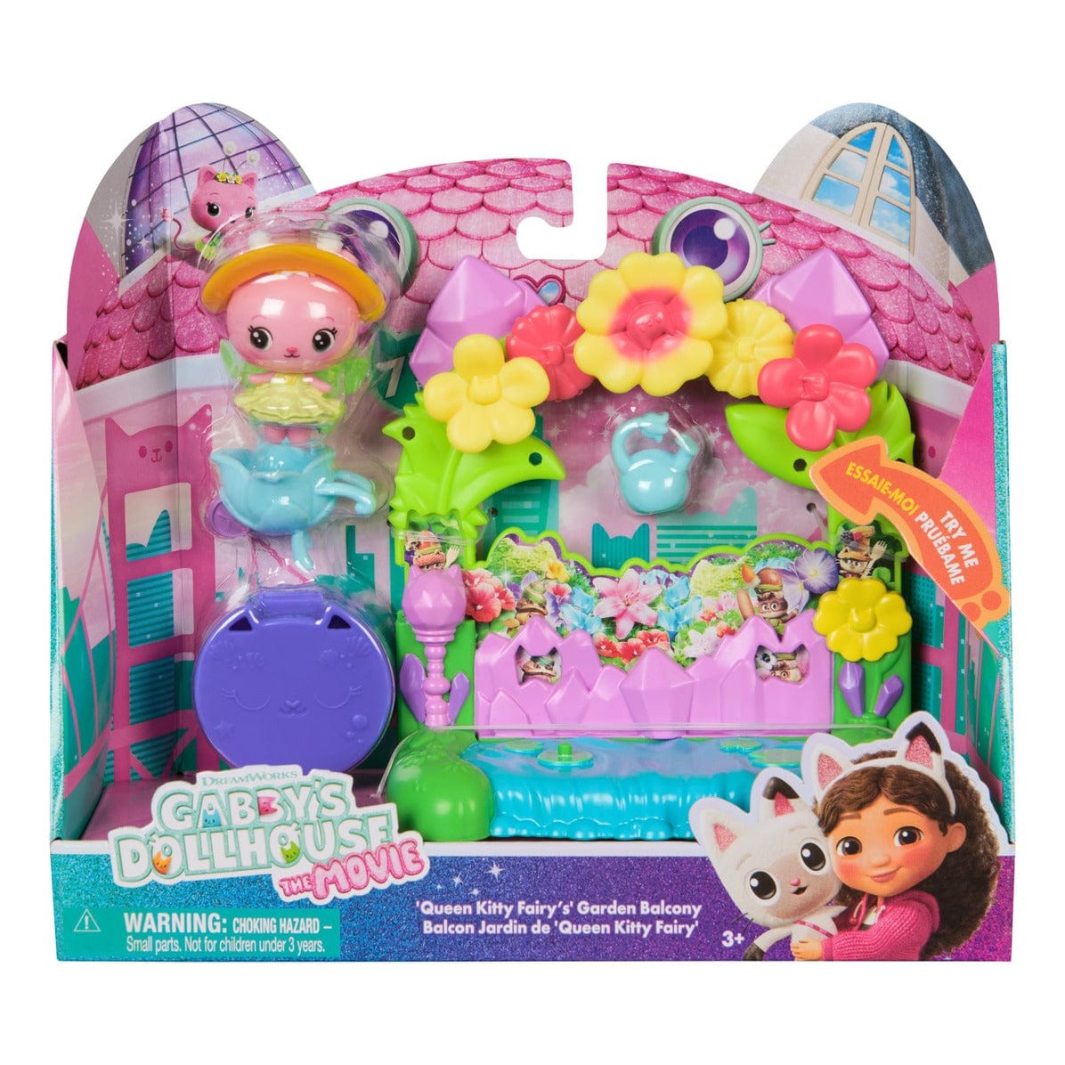 Spin Master Gabby Dollhouse Balcony Pack Garden Playset