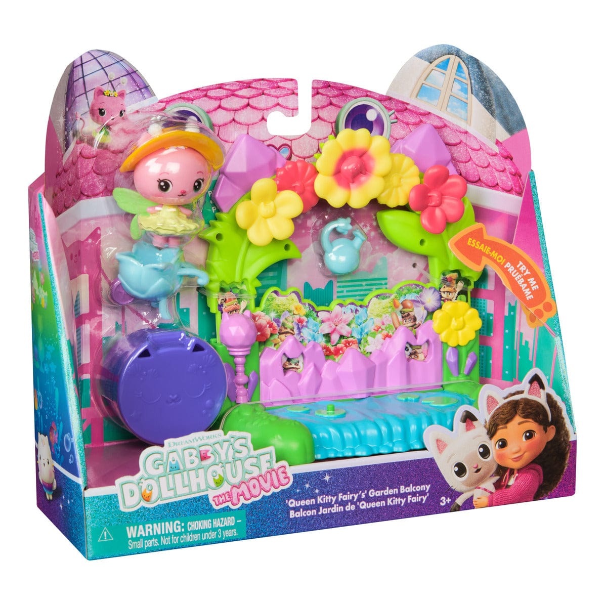 Spin Master Gabby Dollhouse Balcony Pack Garden Playset