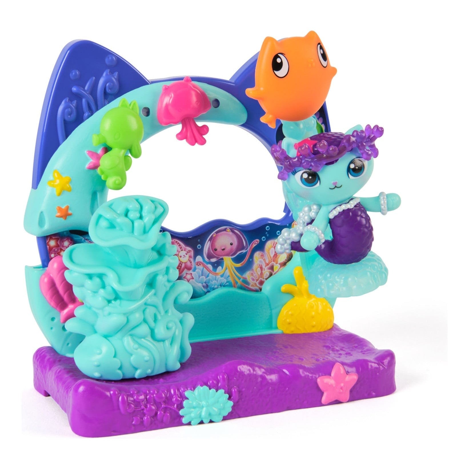 Spin Master Gabby's Dollhouse Balcony Pack Aquarium Playset